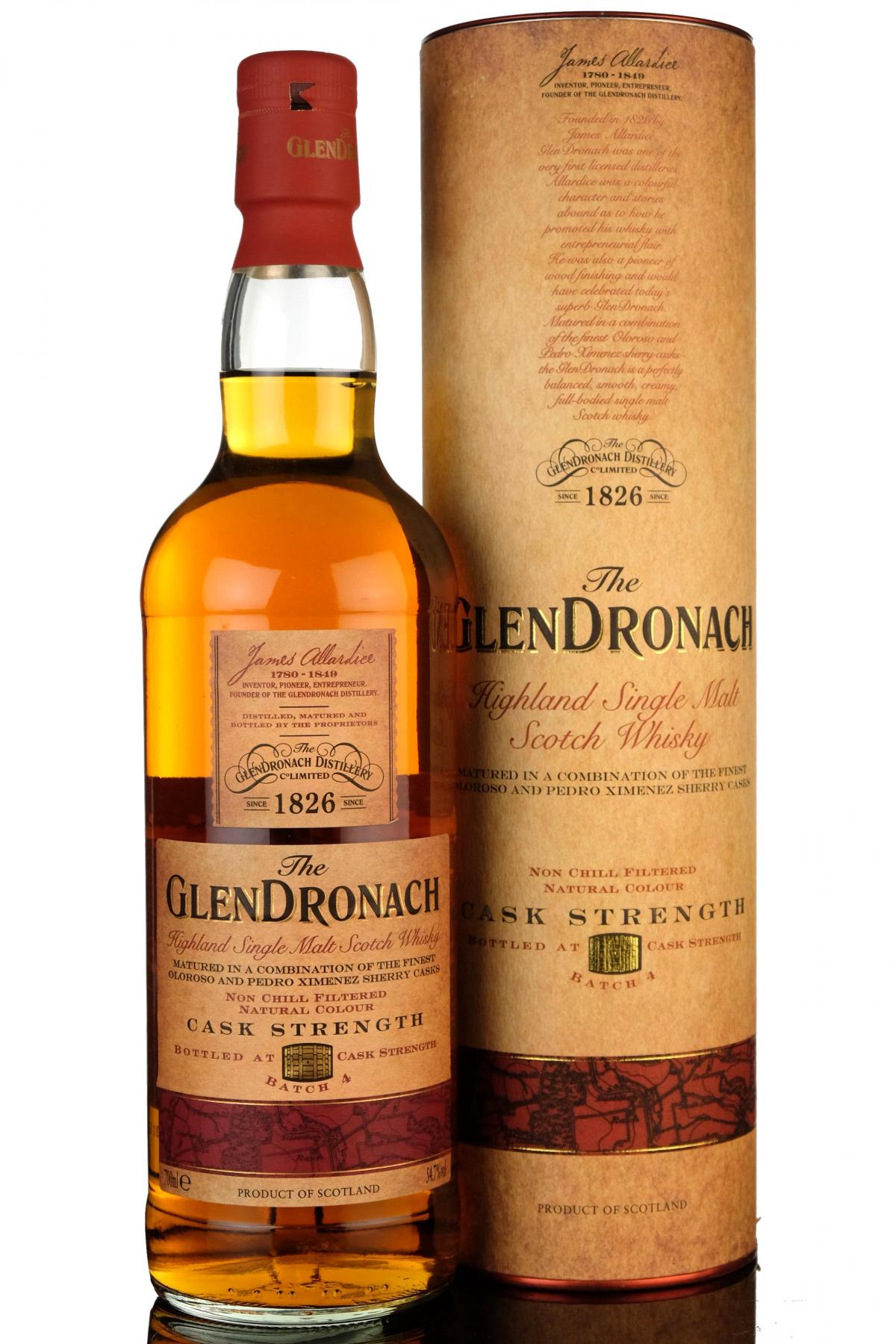 Glendronach Batch 4 - Cask Strength