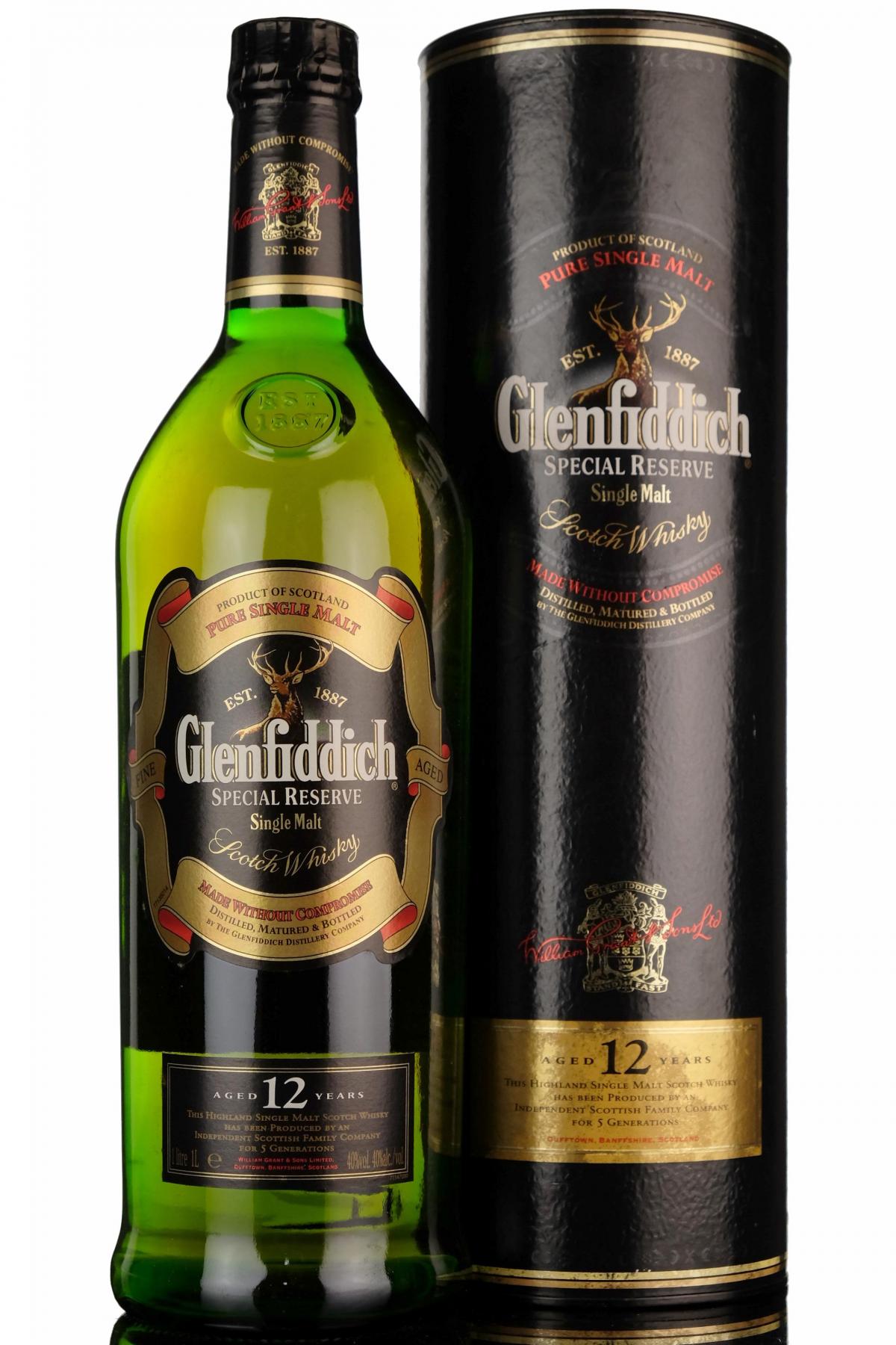 Glenfiddich Special Reserve - 1 Litre
