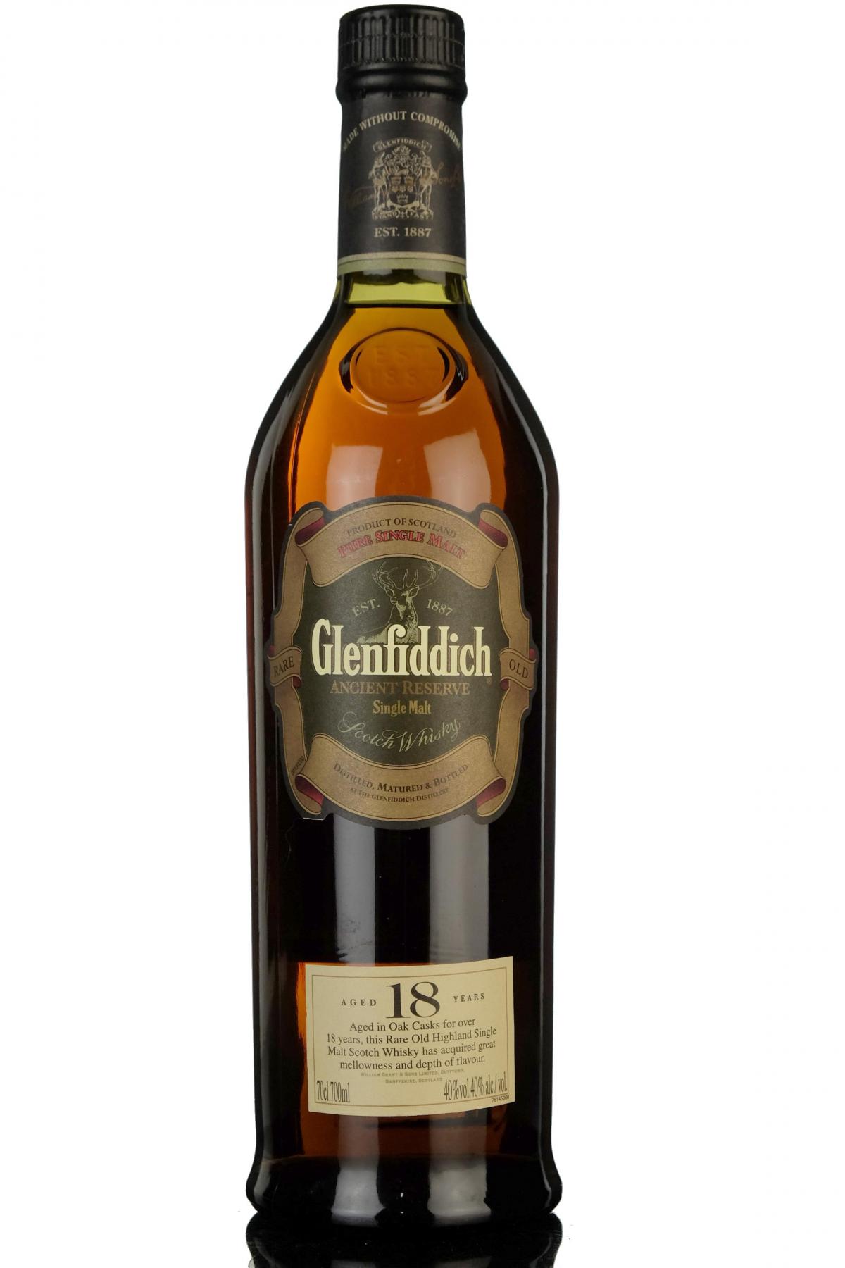 Glenfiddich 18 Year Old - Ancient Reserve