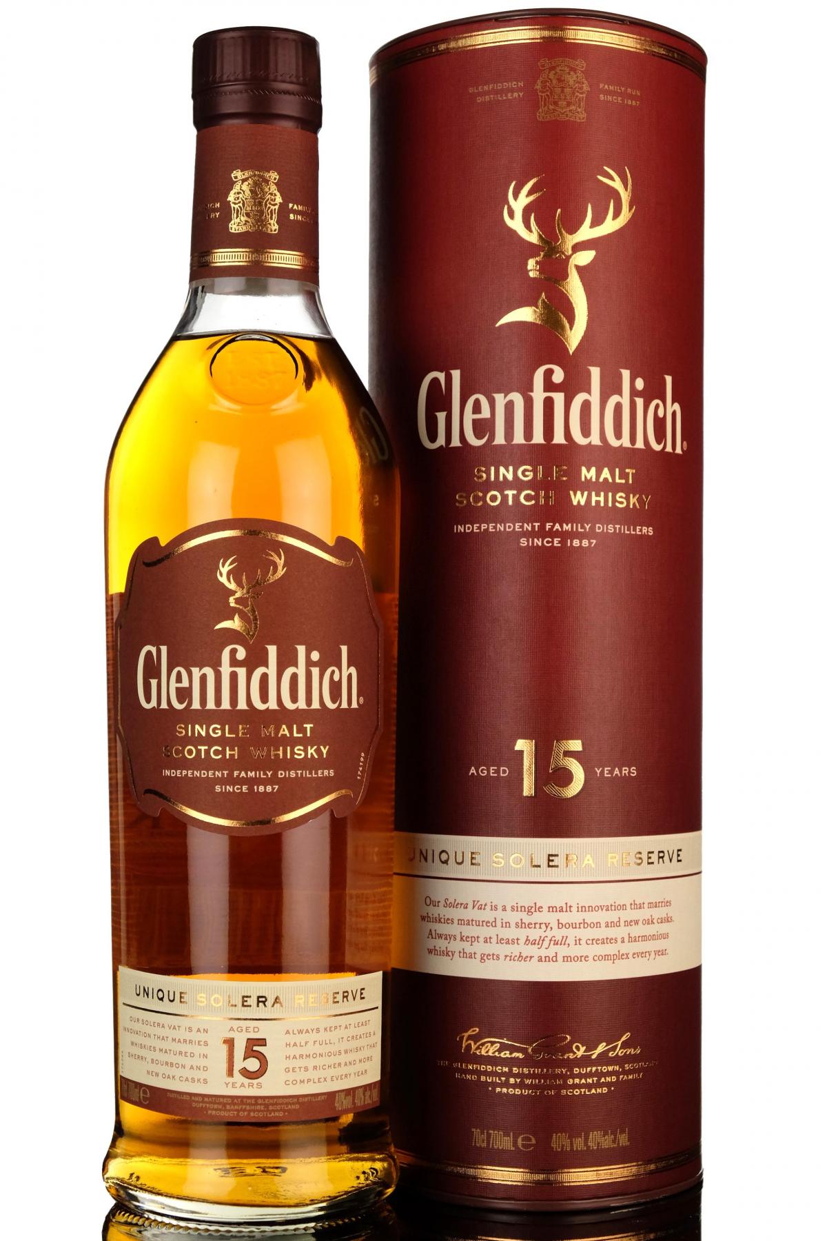 Glenfiddich 15 Year Old - The Solera Vat