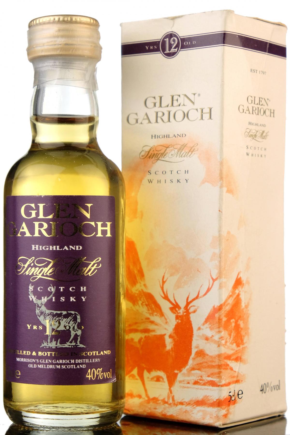 Glen Garioch 12 Year Old Miniature