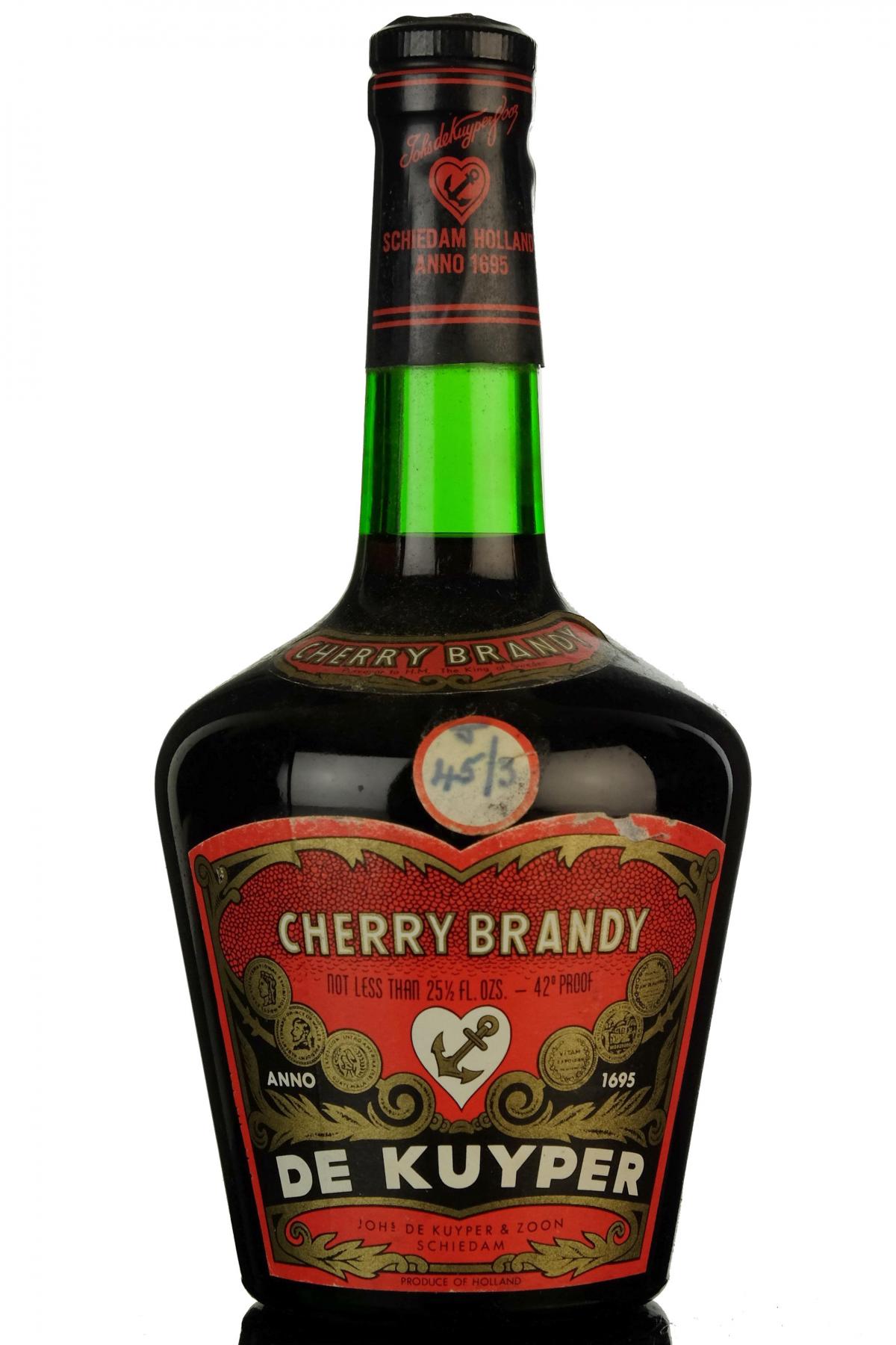 De Kuyper Cherry Brandy - Circa 1970