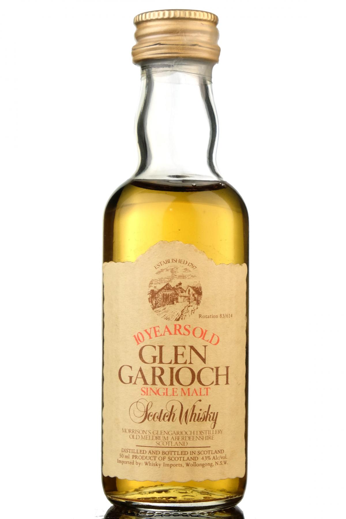 Glen Garioch 10 Year Old Miniature