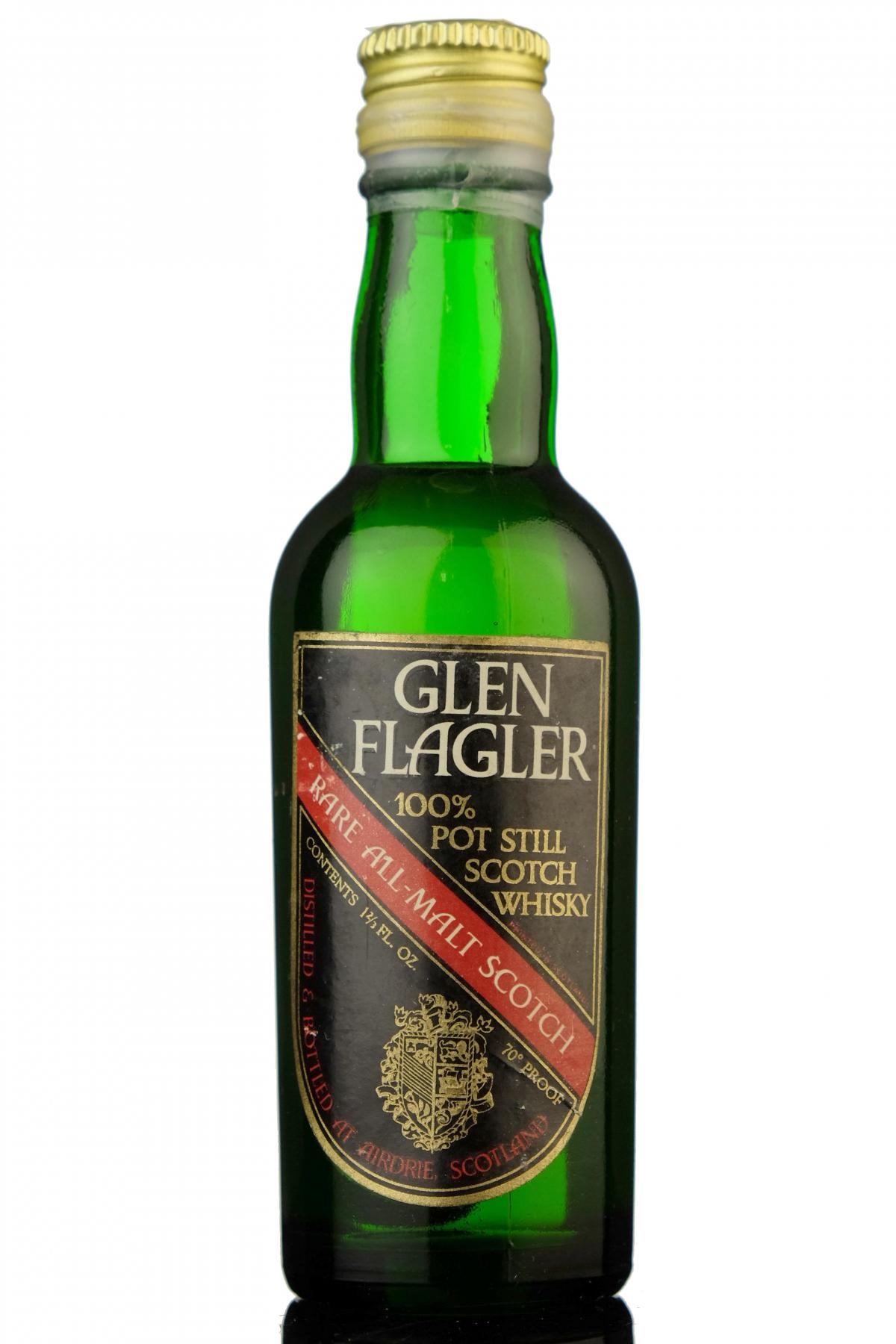 Glen Flagler 70 Proof Miniature