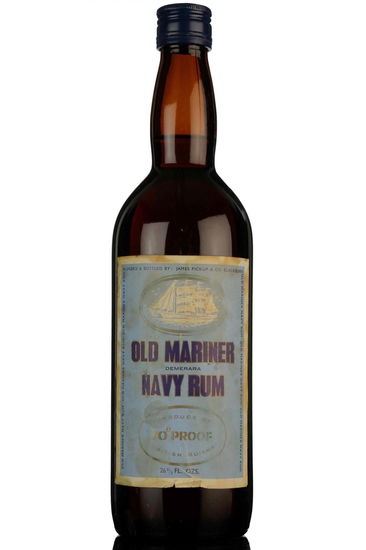Old Mariner Demerara Navy Rum - 1960s