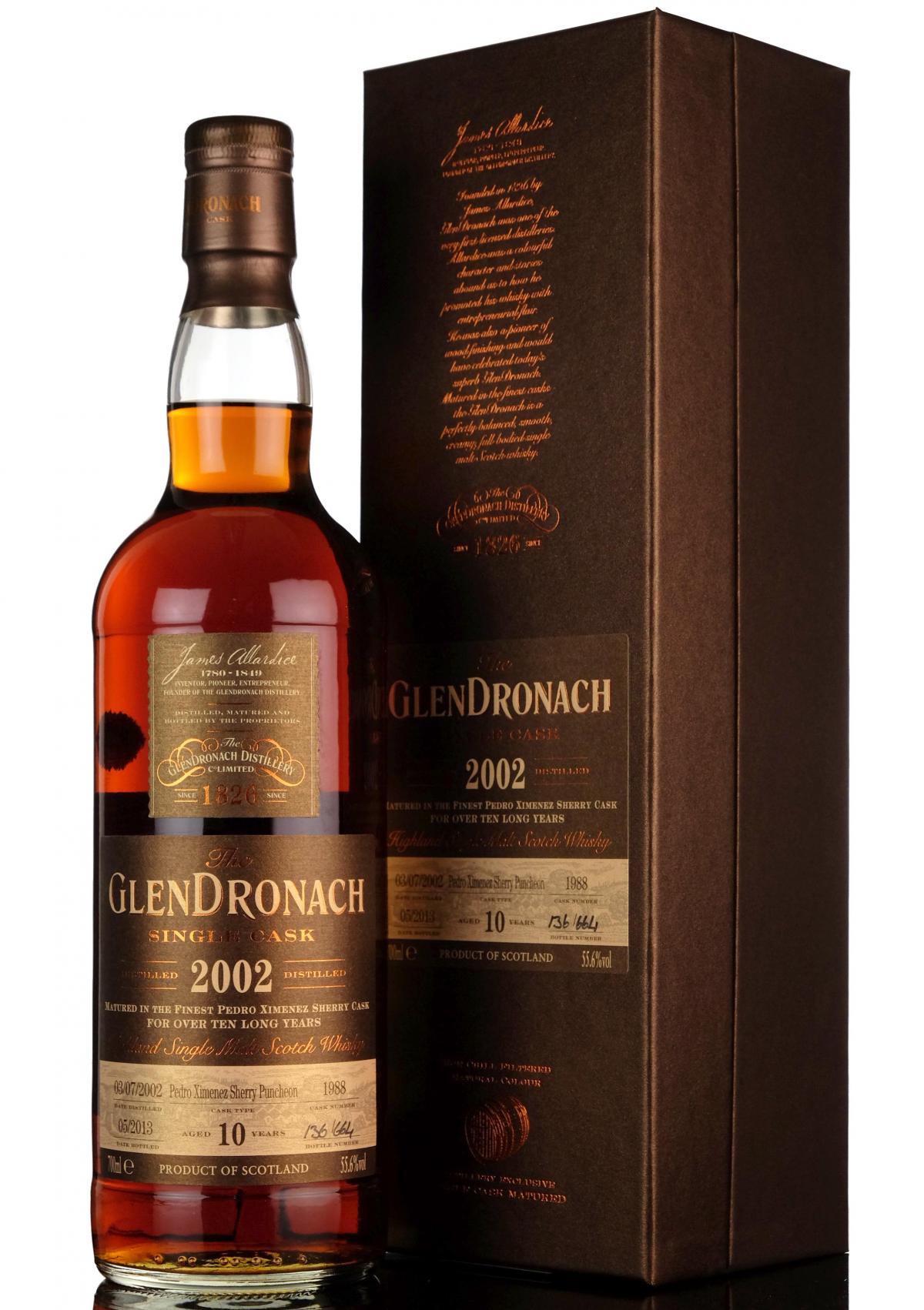 Glendronach 2002-2013 - 10 Year Old - Single Cask 1988 - Batch 8