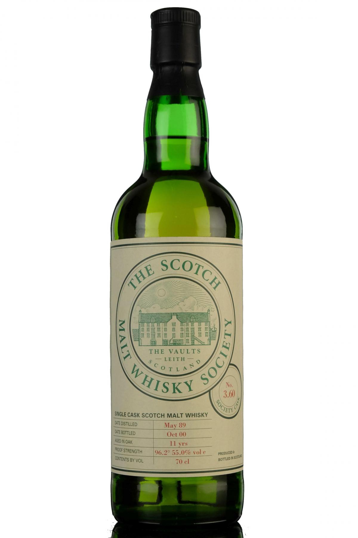 Bowmore 1989-2000 - 11 Year Old - SMWS 3.60