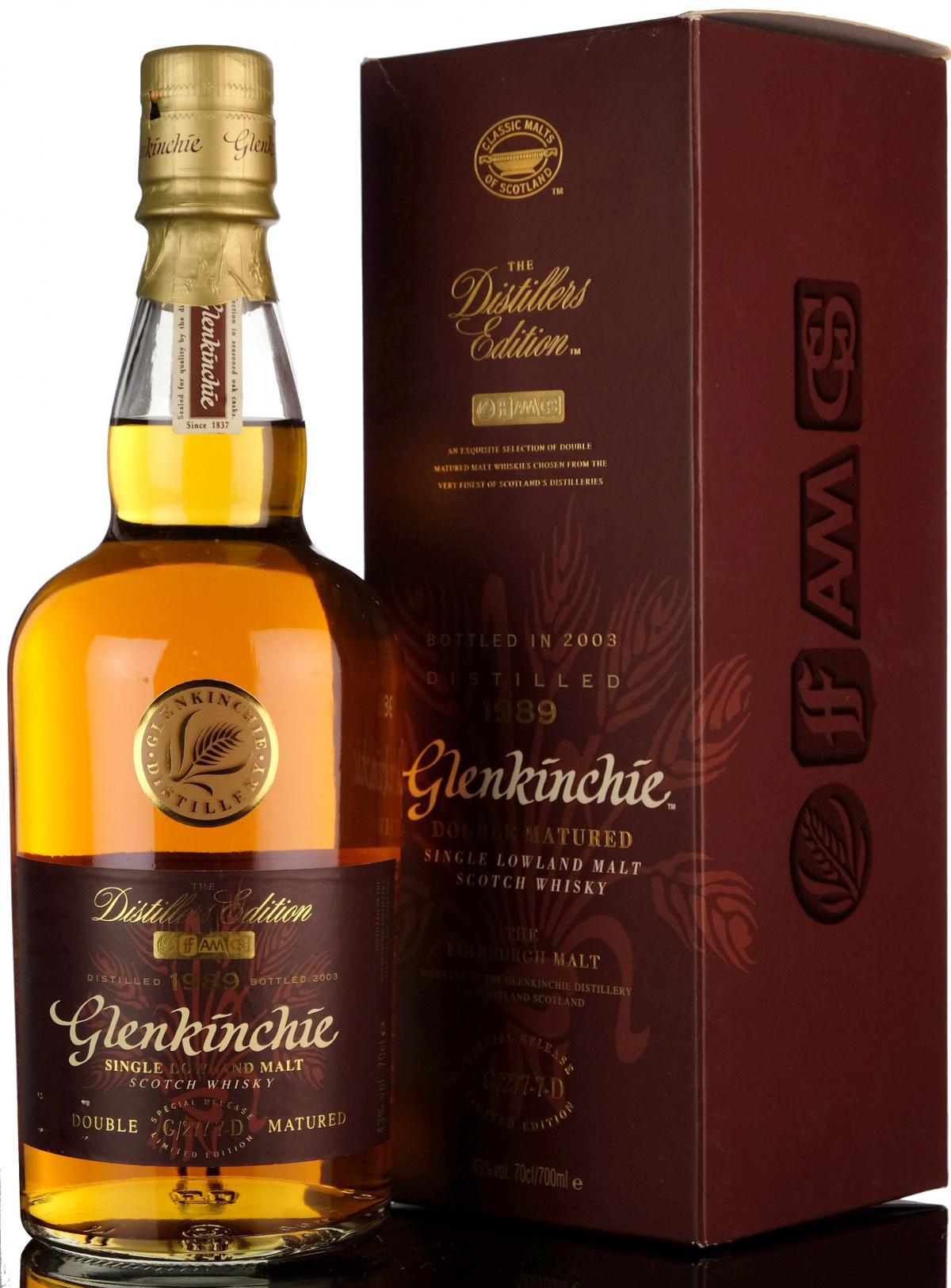 Glenkinchie 1989-2003 - Distillers Edition