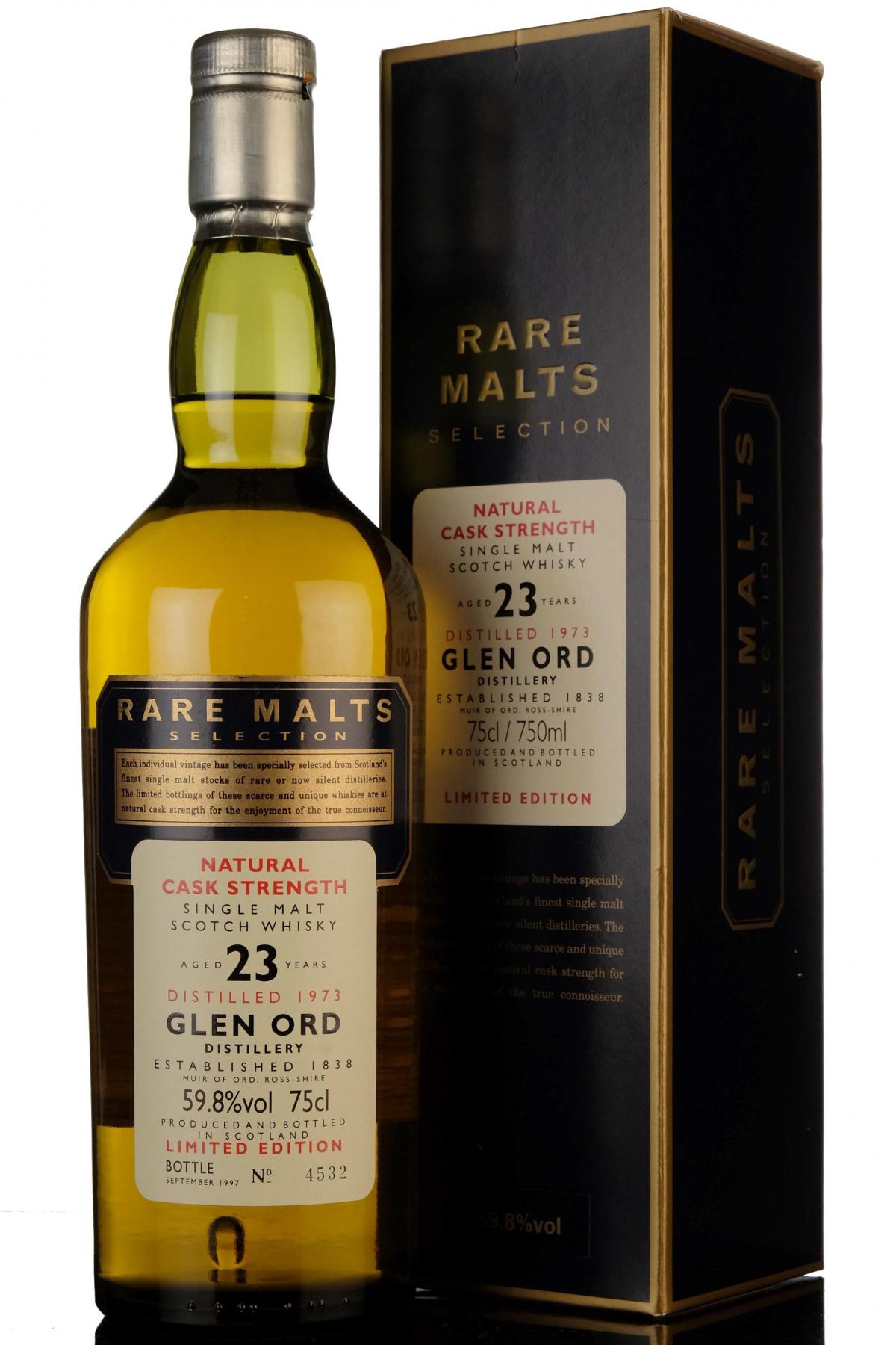 Glen Ord 1973-1997 - 23 Year Old - Rare Malts 59.8%