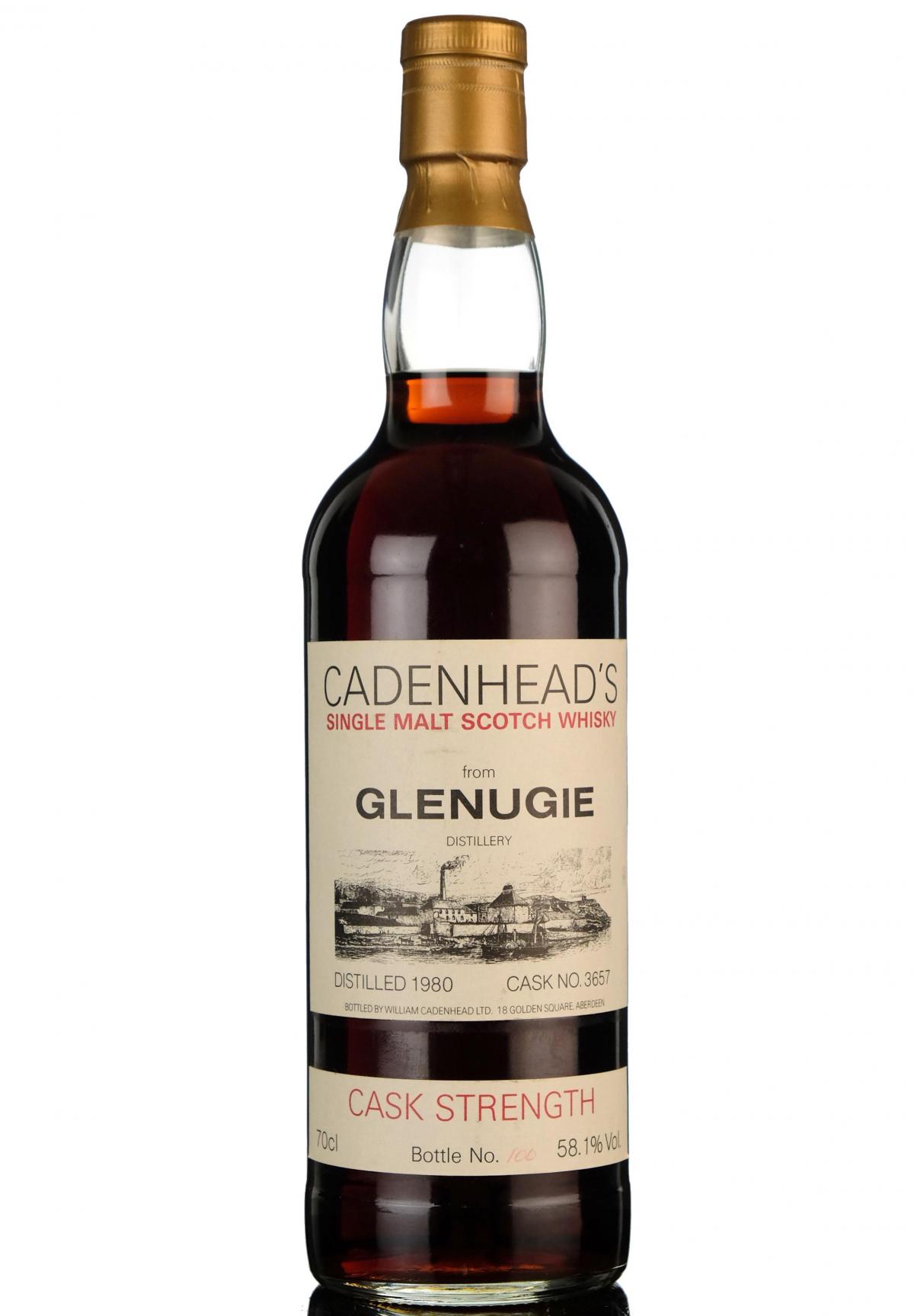 Glenugie 1980 - Cadenheads Cask Strength 3657