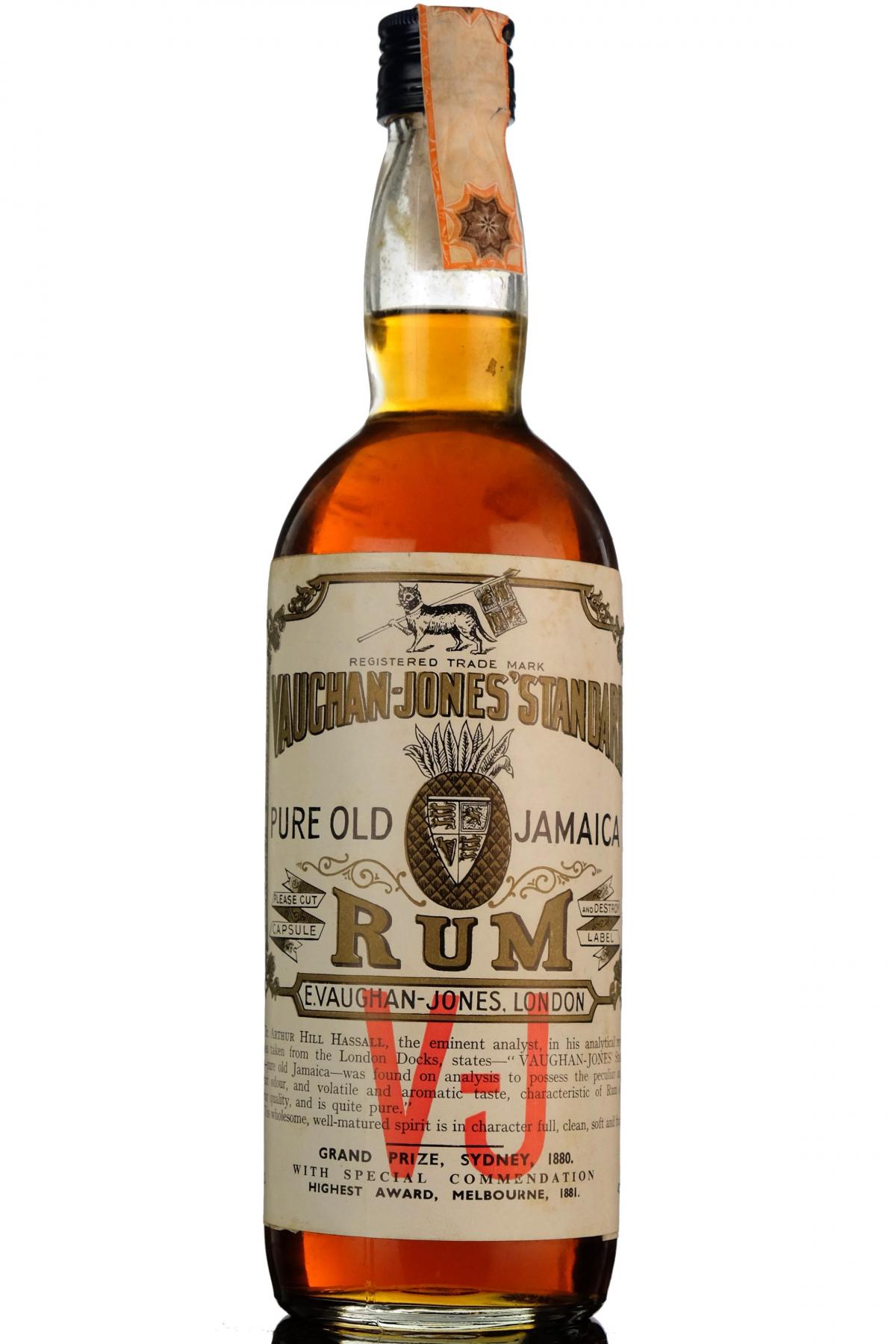 Vauchan Jones Jamaica Rum - 1970s