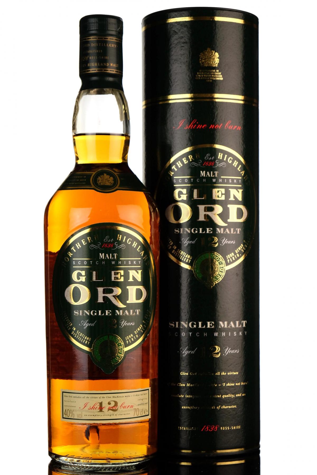 Glen Ord 12 Year Old