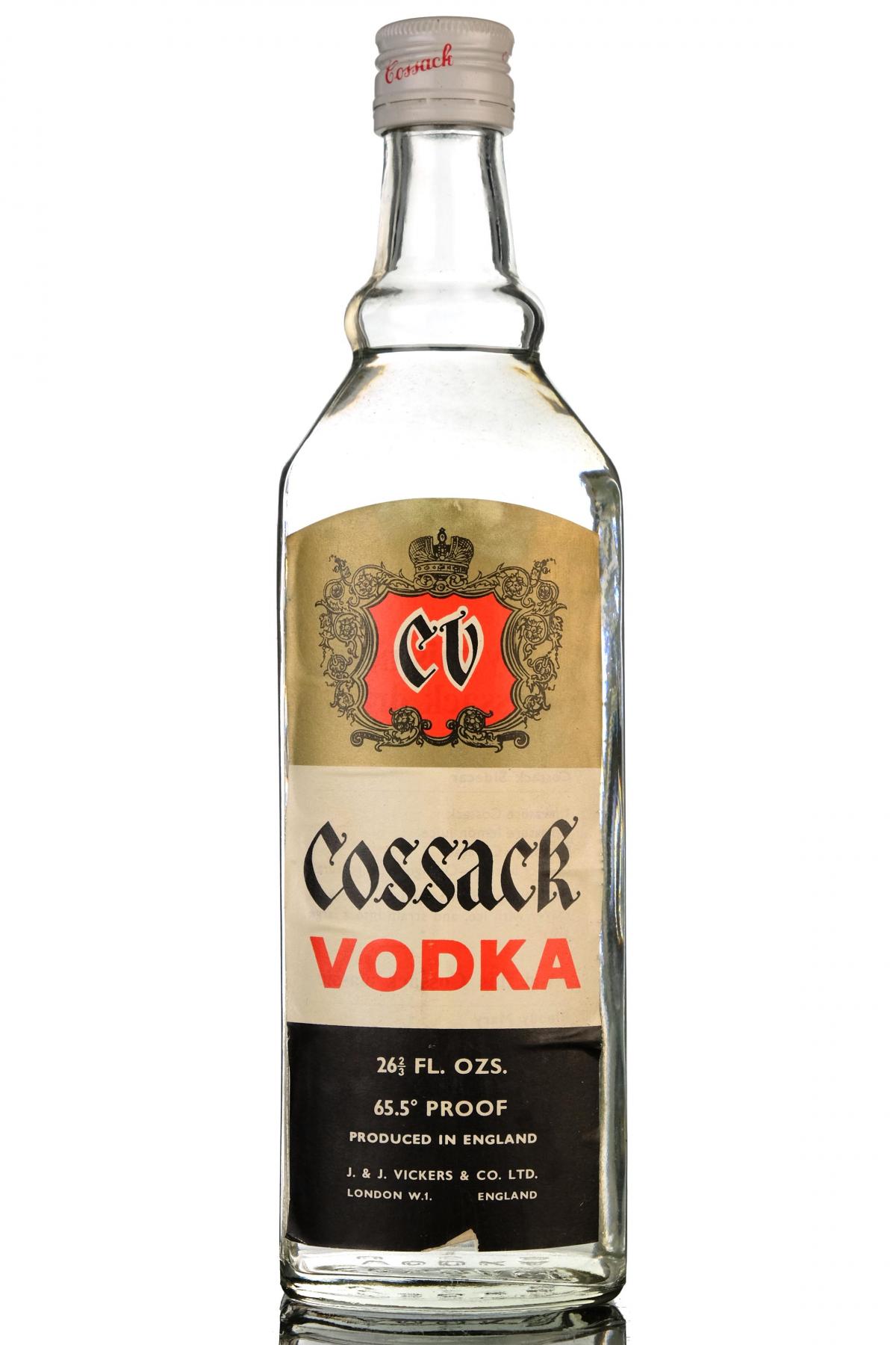Cossack Vodka - 1970s
