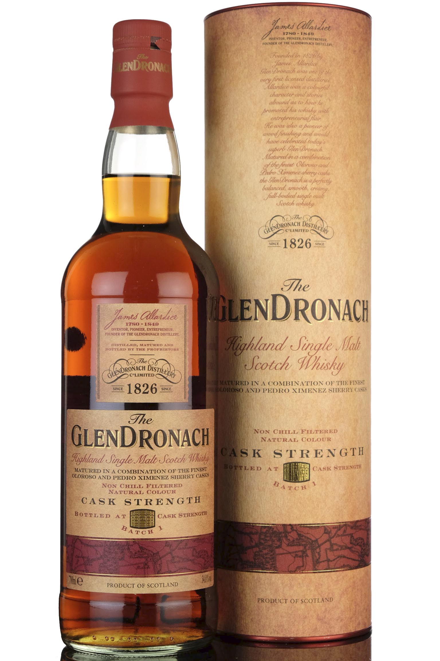 Glendronach Batch 1 - Cask Strength