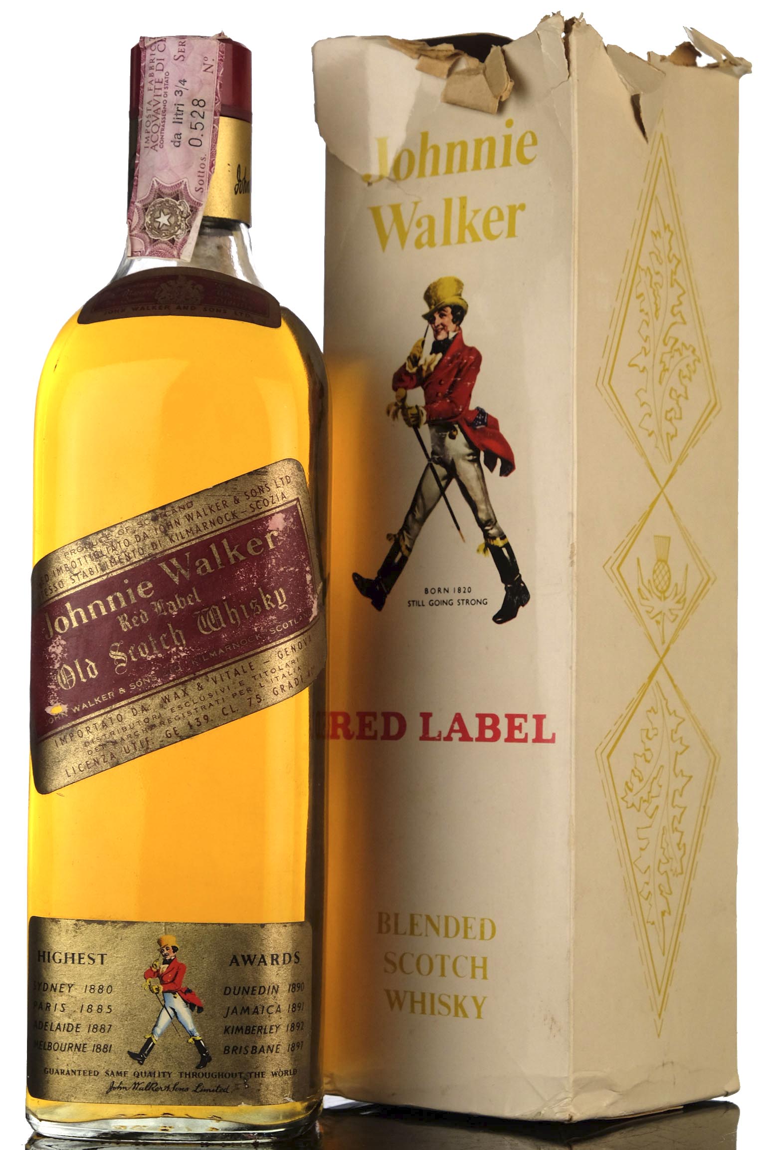 Johnnie Walker Red Label - 1980s