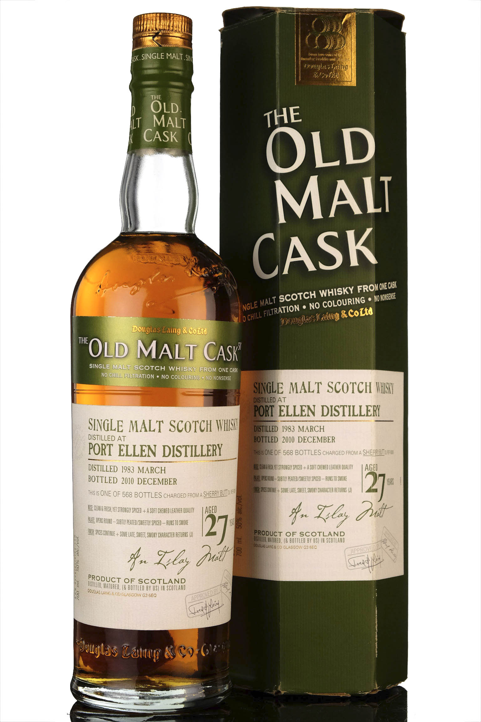 Port Ellen 1983-2010 - 27 Year Old - Douglas Laing - Old Malt Cask