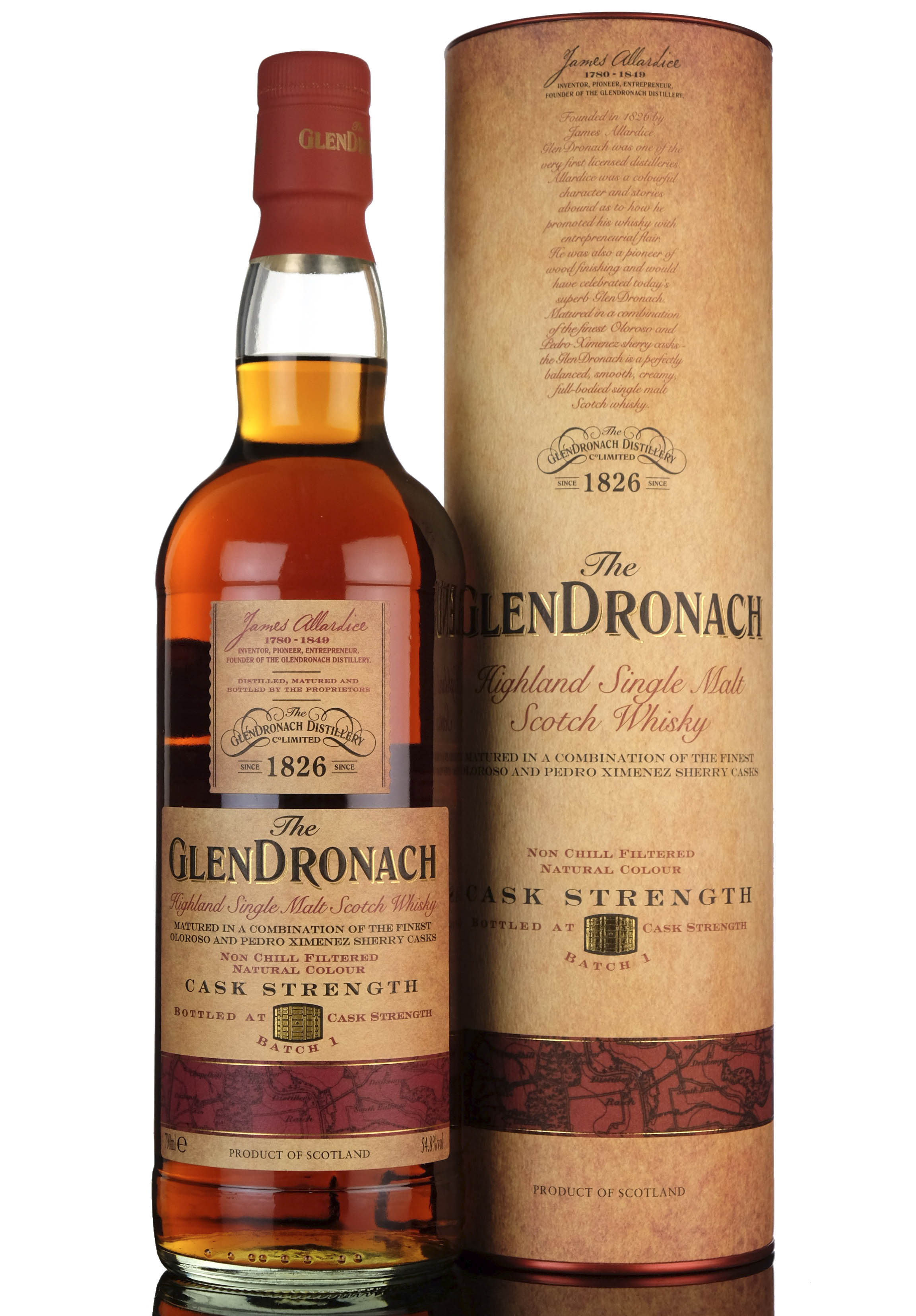 Glendronach Batch 1 - Cask Strength