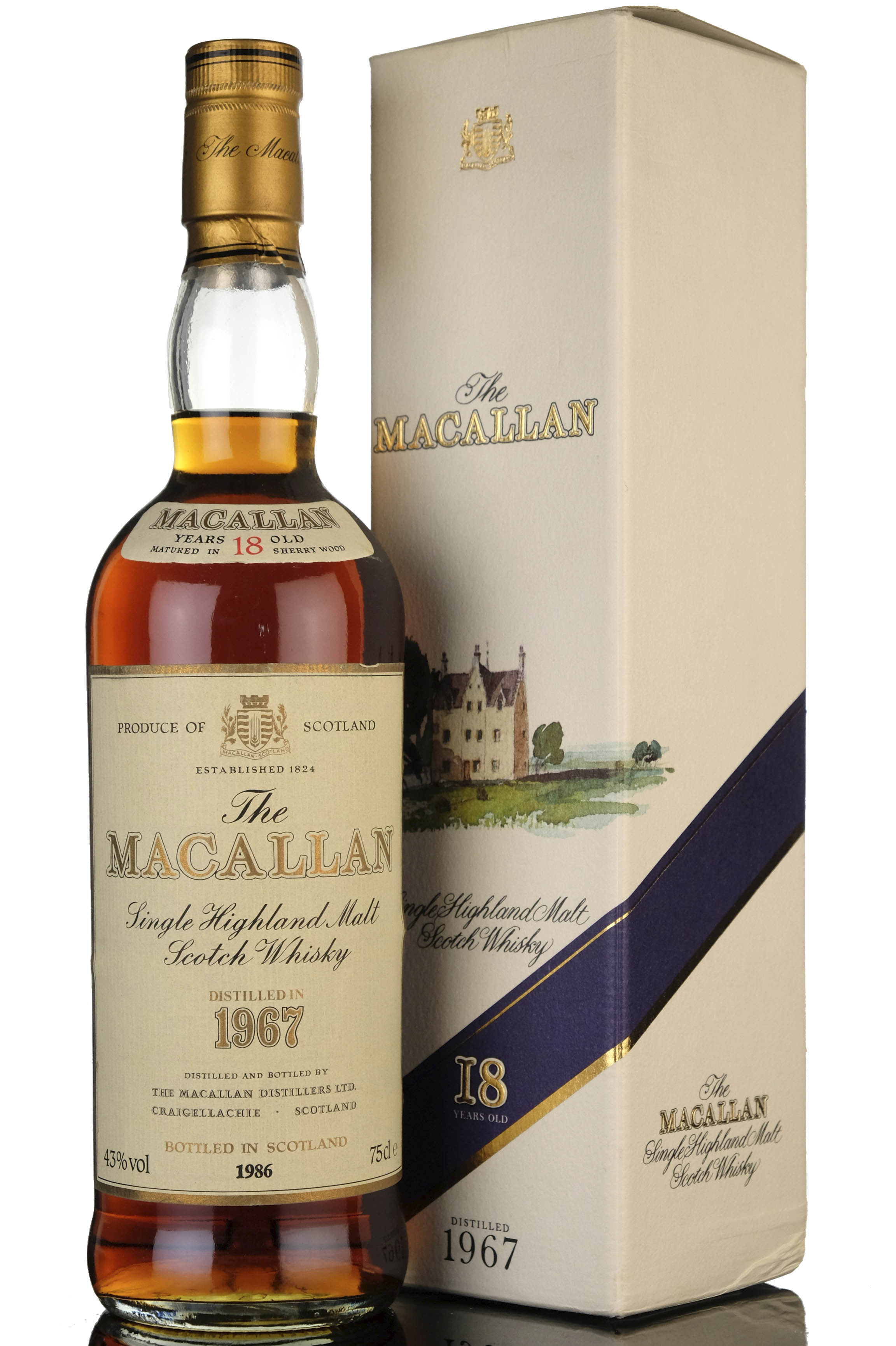 Macallan 1967-1986 - 18 Year Old