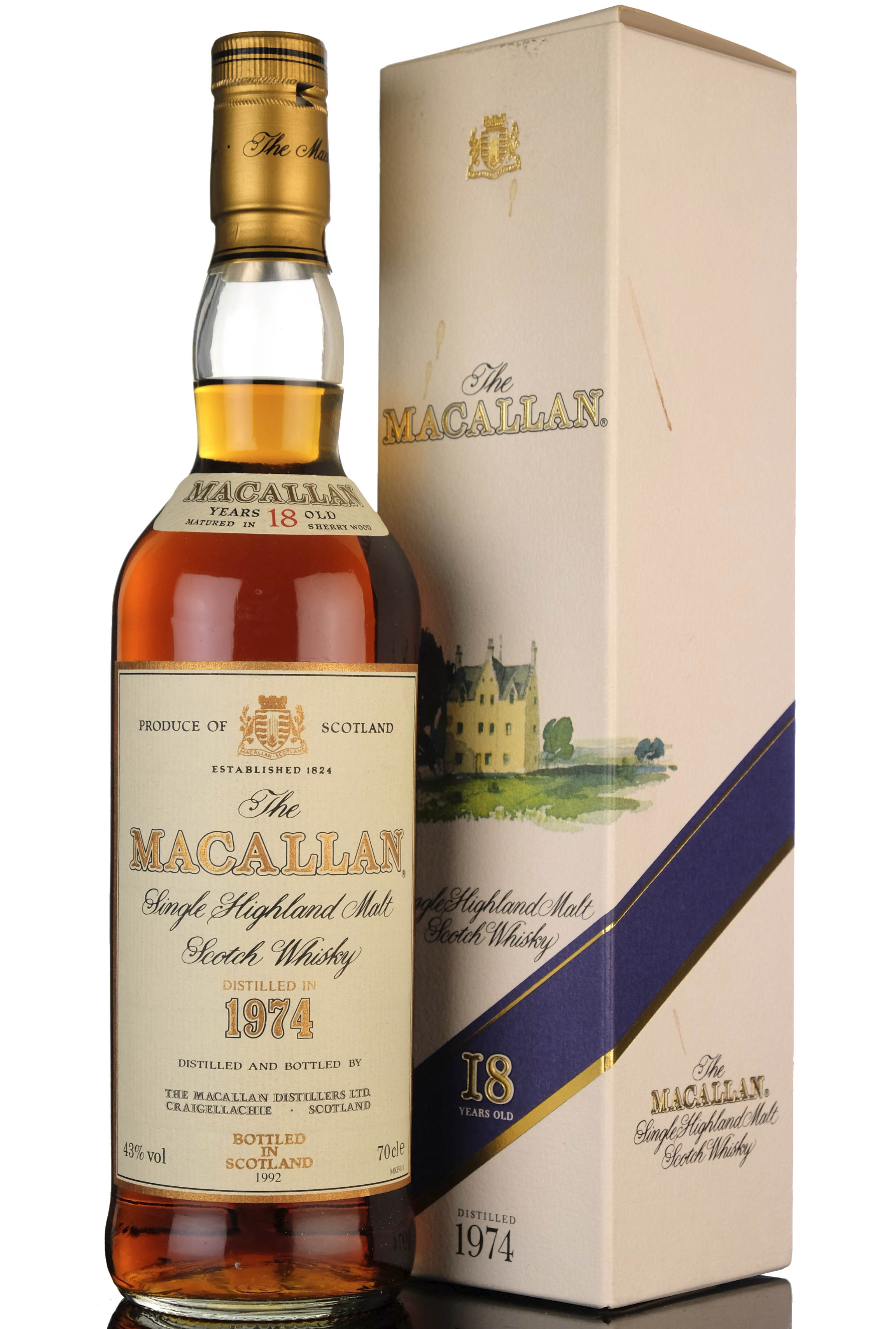 Macallan 1974-1992 - 18 Year Old