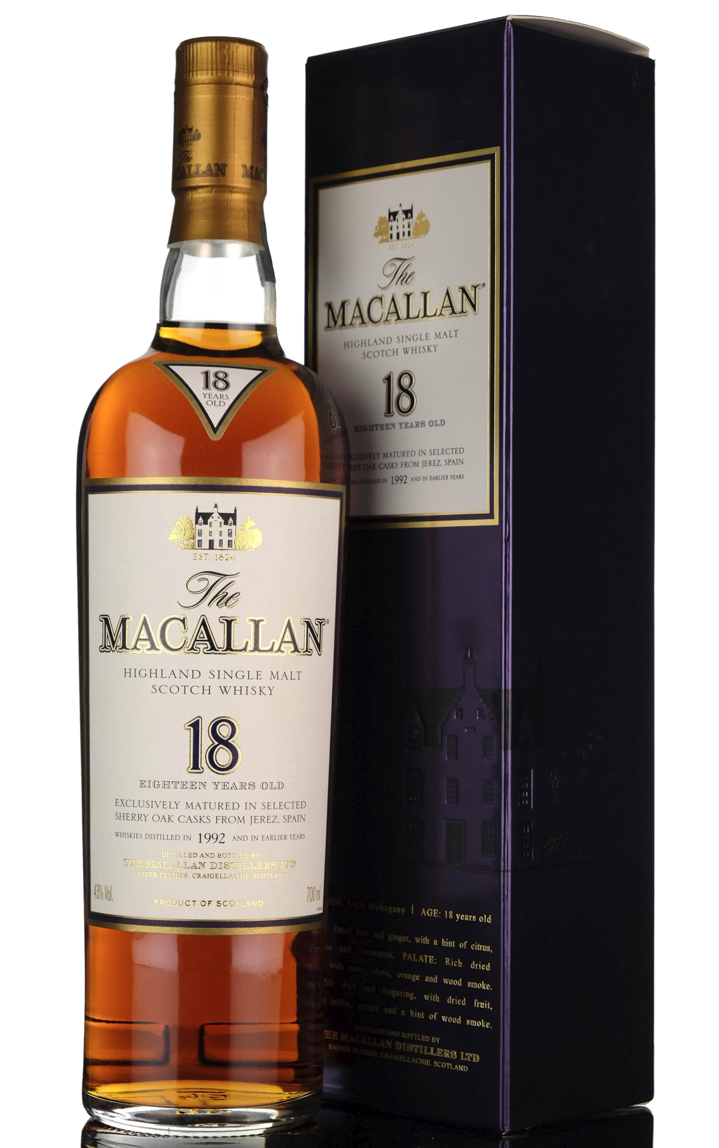 Macallan 1992 - 18 Year Old