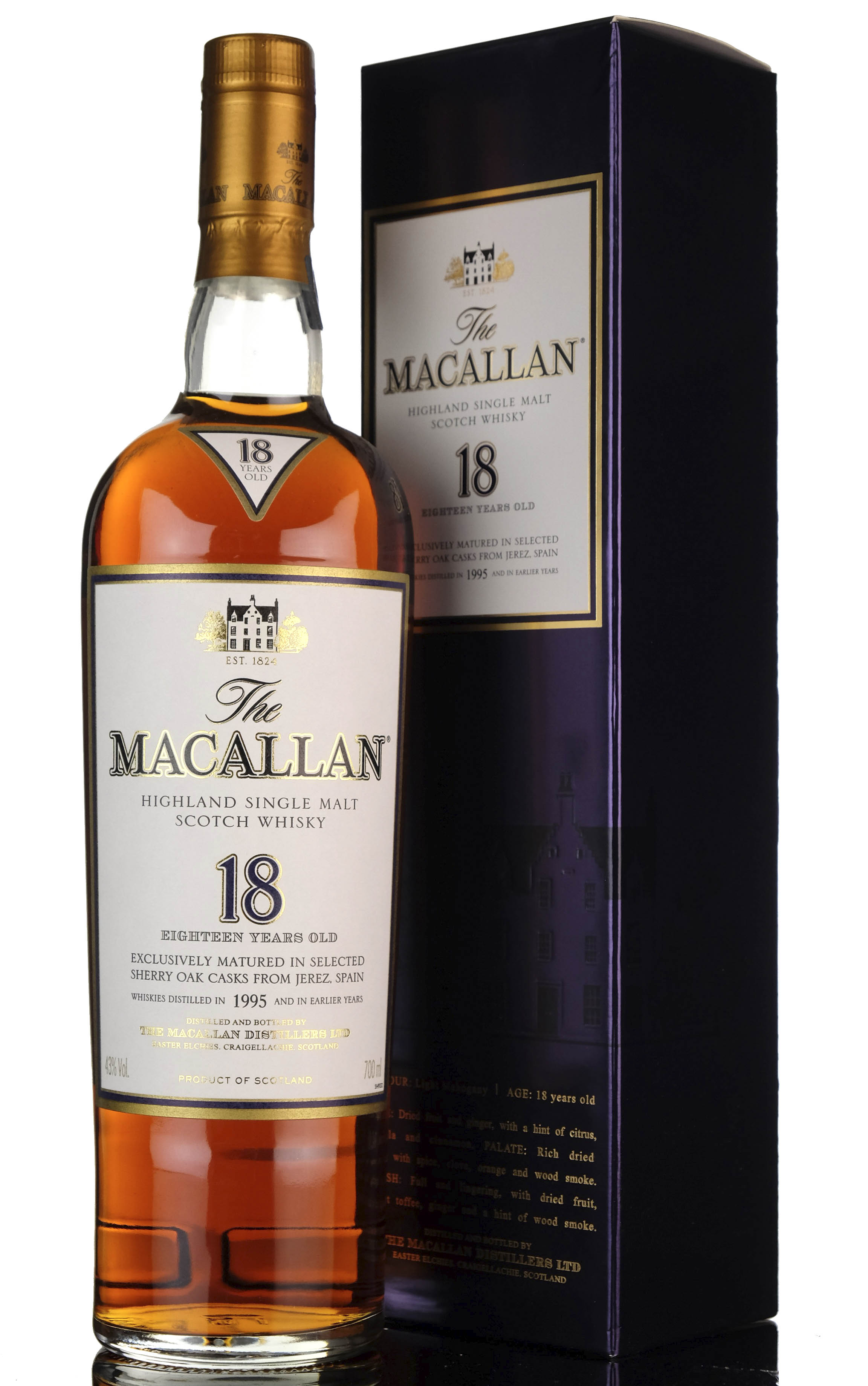 Macallan 1995 - 18 Year Old
