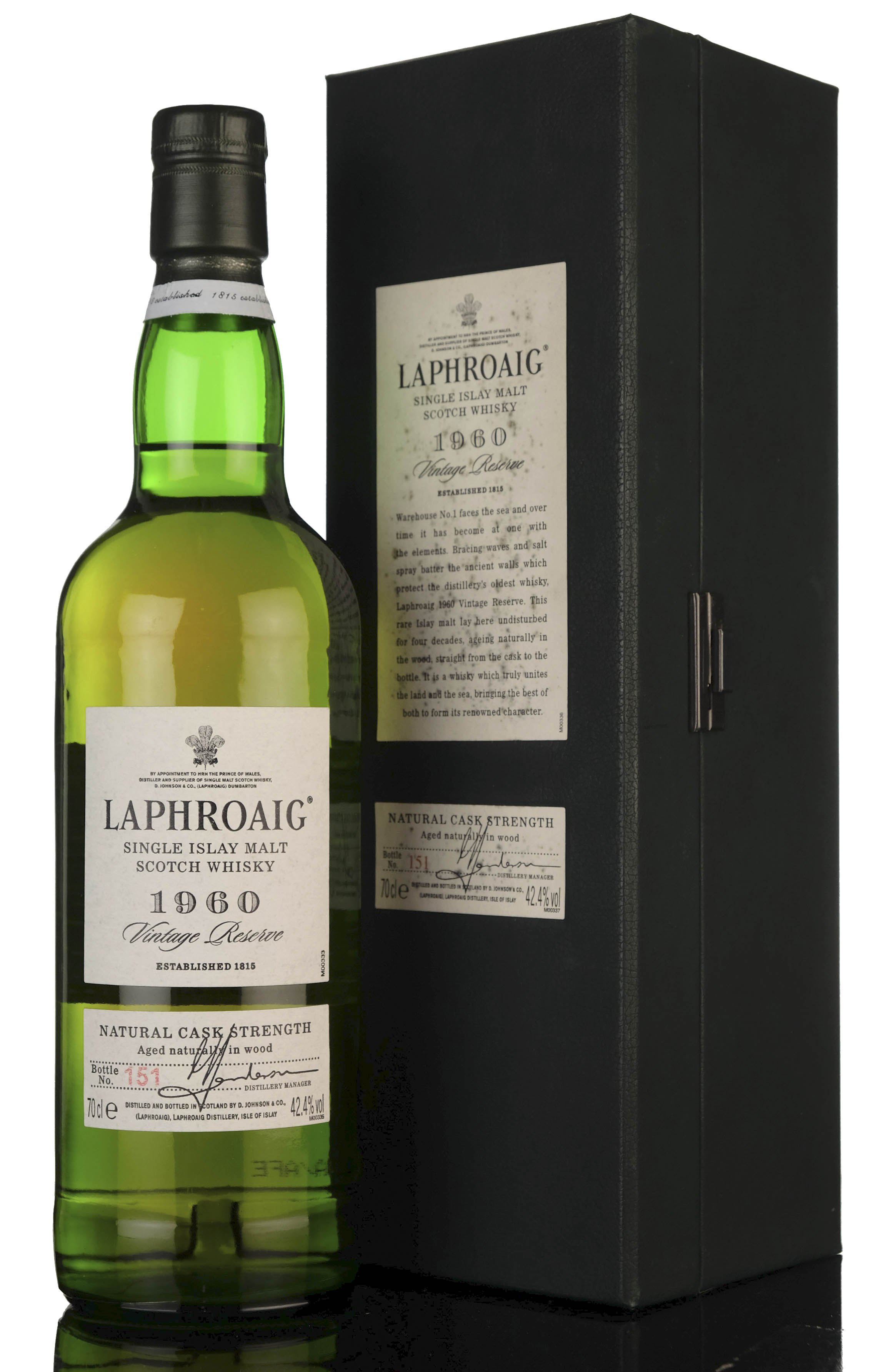 Laphroaig 1960 - 40 Year Old - Oddbins