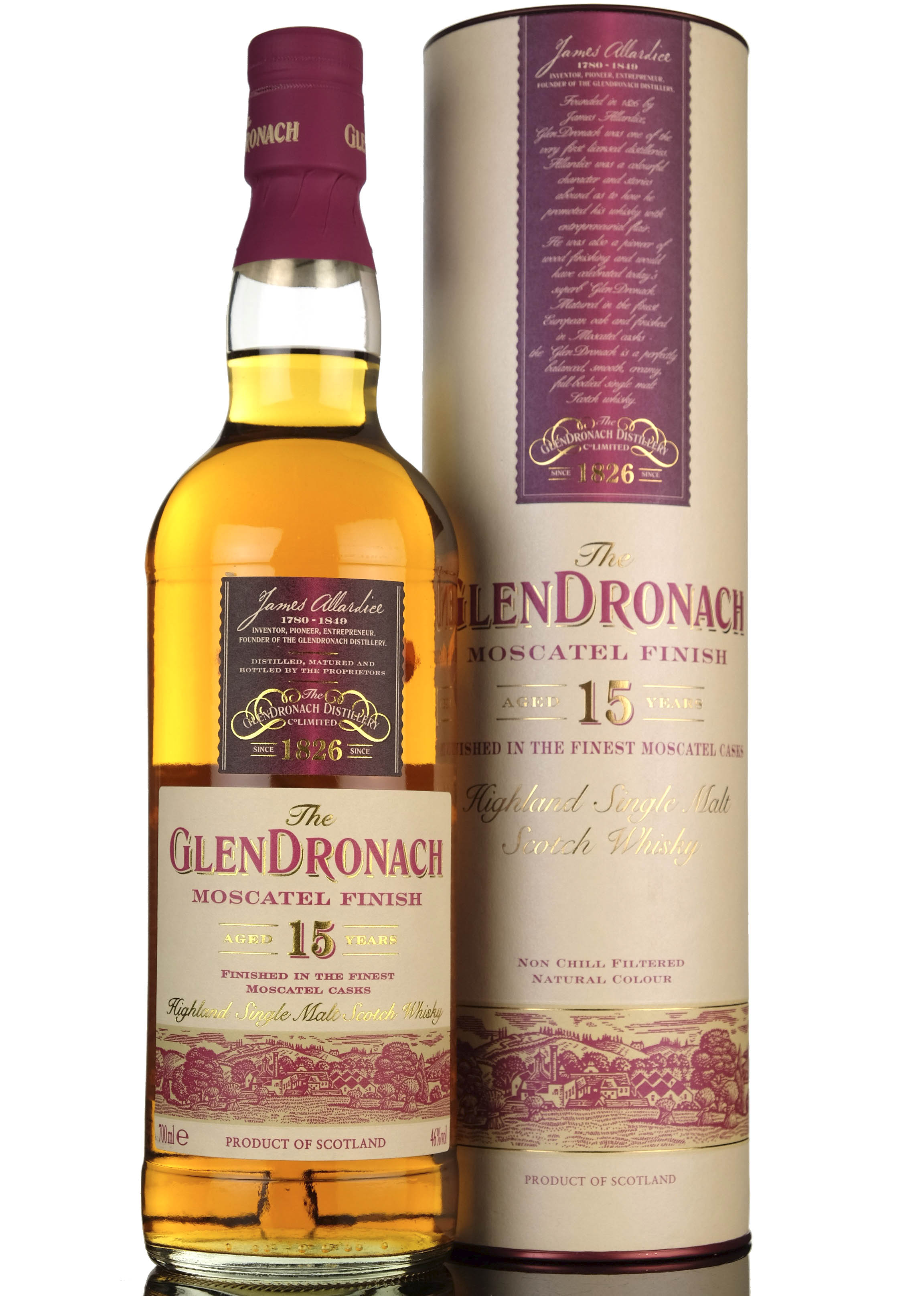 Glendronach 15 Year Old - Moscatel Finish