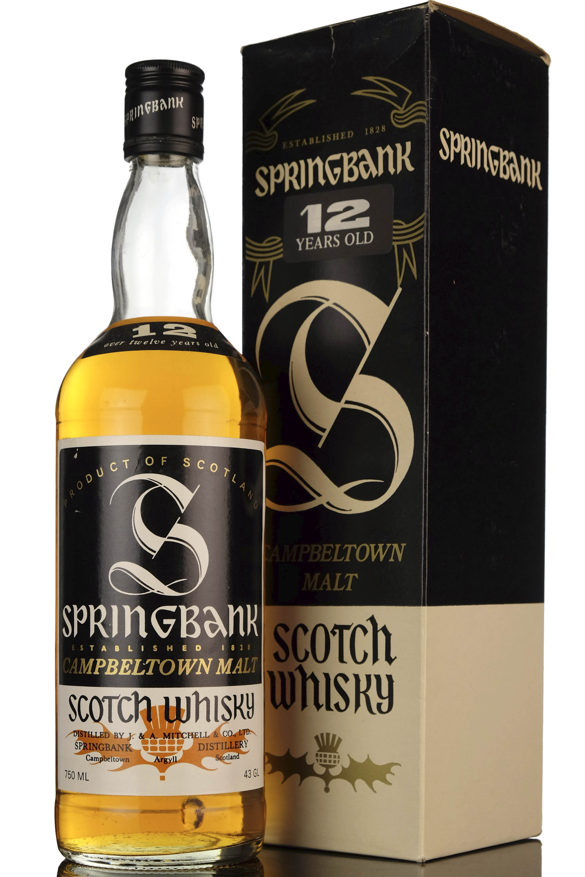 Springbank 12 Year Old - 1980s