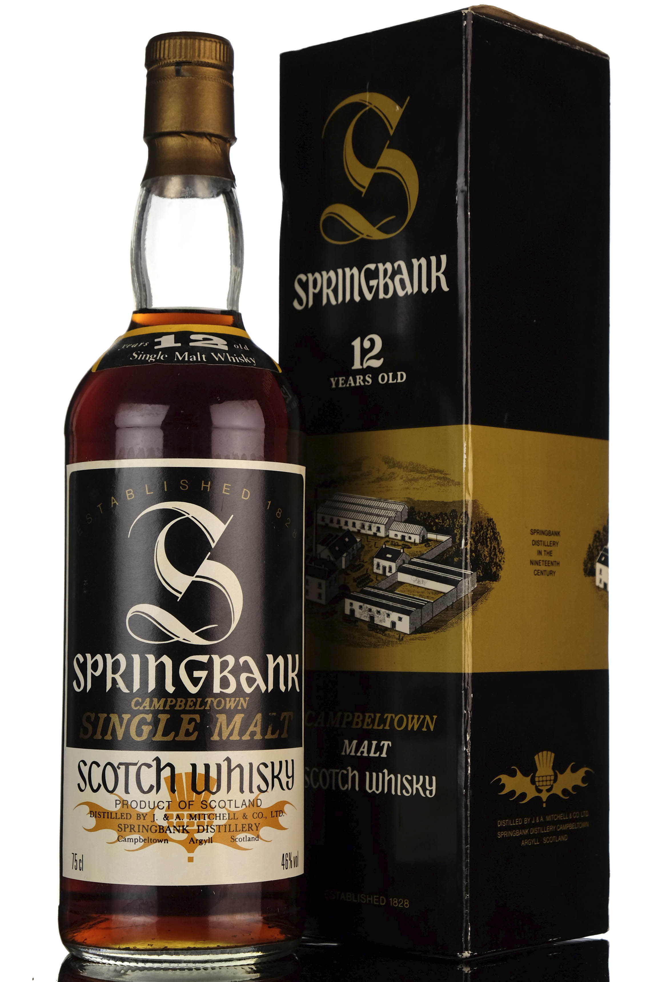 Springbank 12 Year Old - 1980s - Dark Sherry