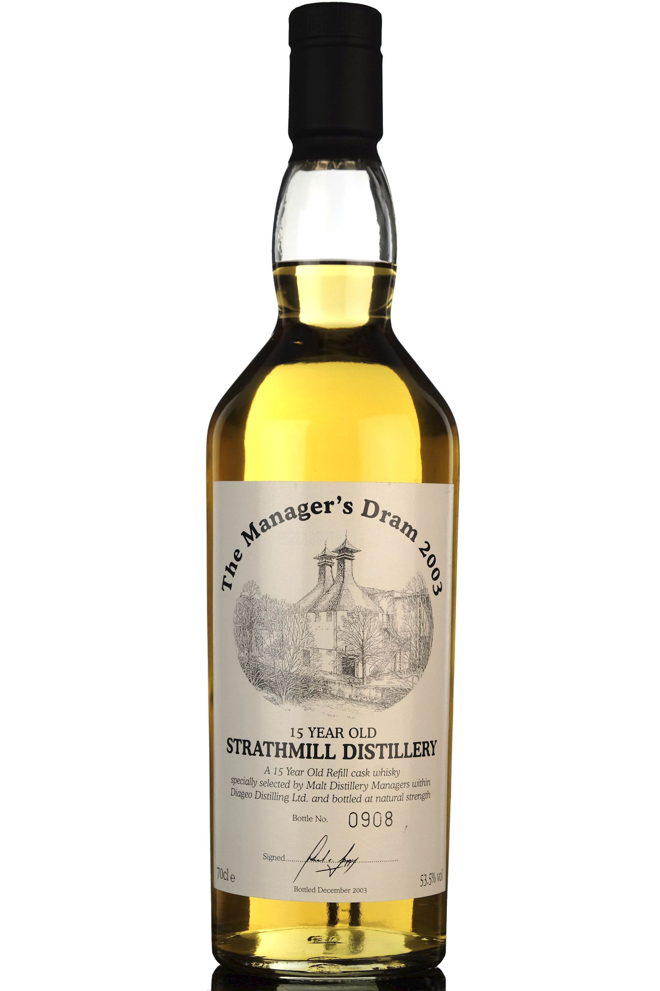 Strathmill 15 Year Old - Managers Dram 2003
