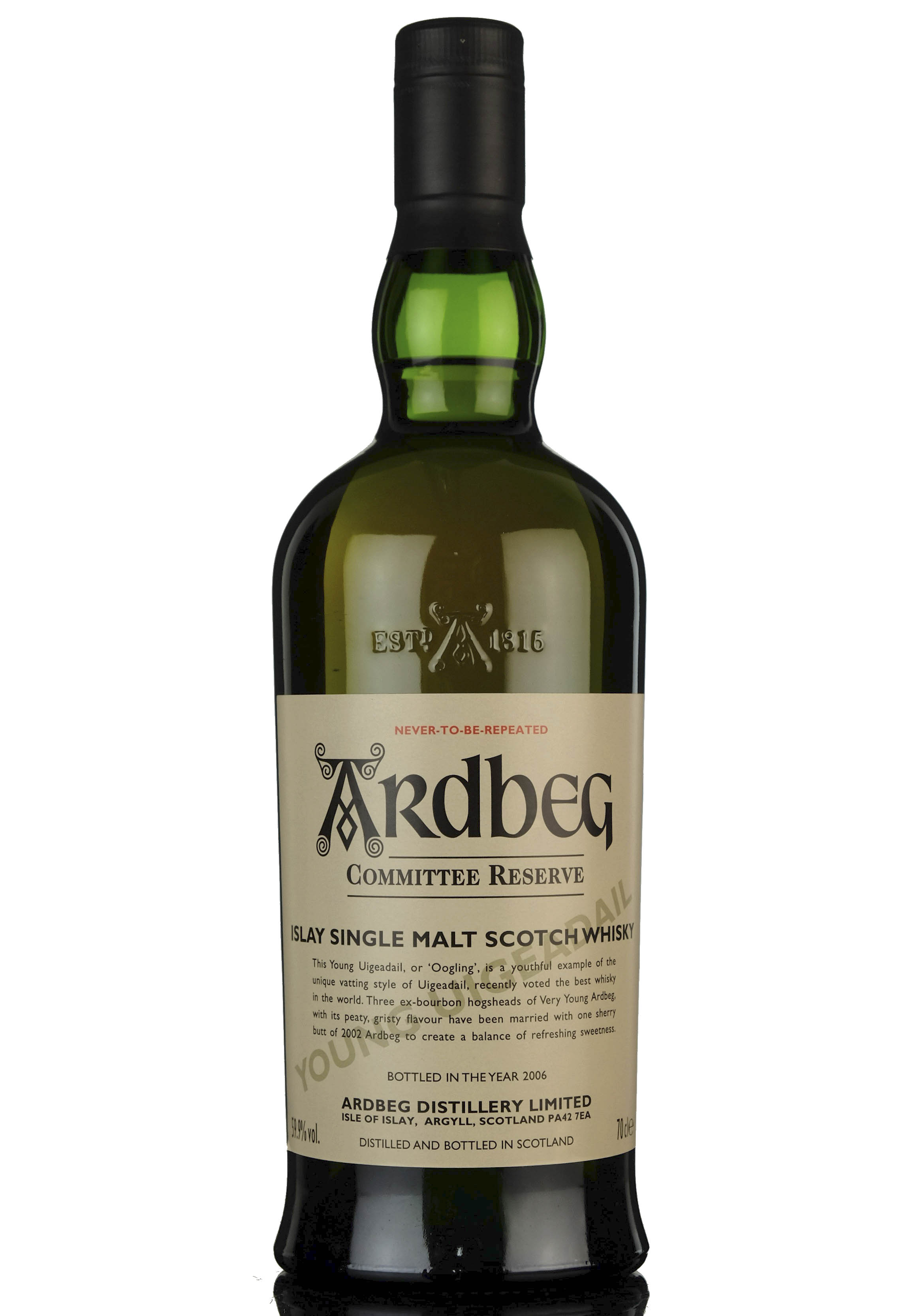 Ardbeg Oogling - Young Uigeadail