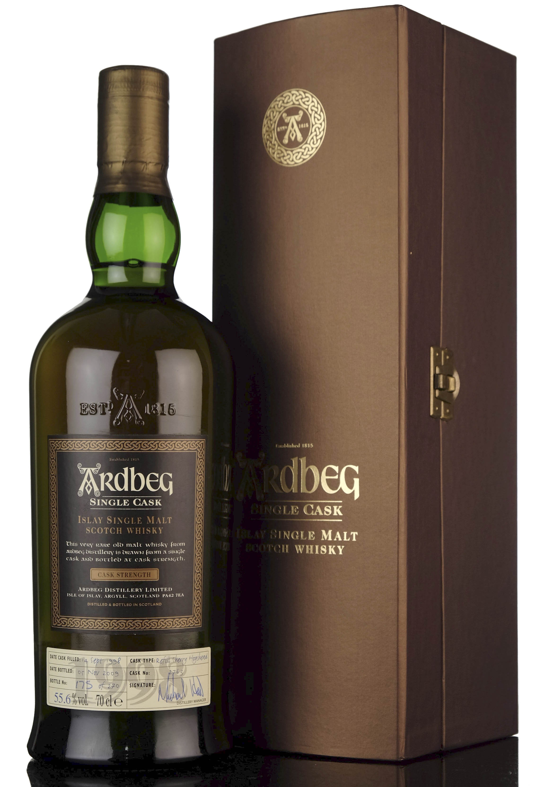 Ardbeg 1998-2009 - Single Cask 2763