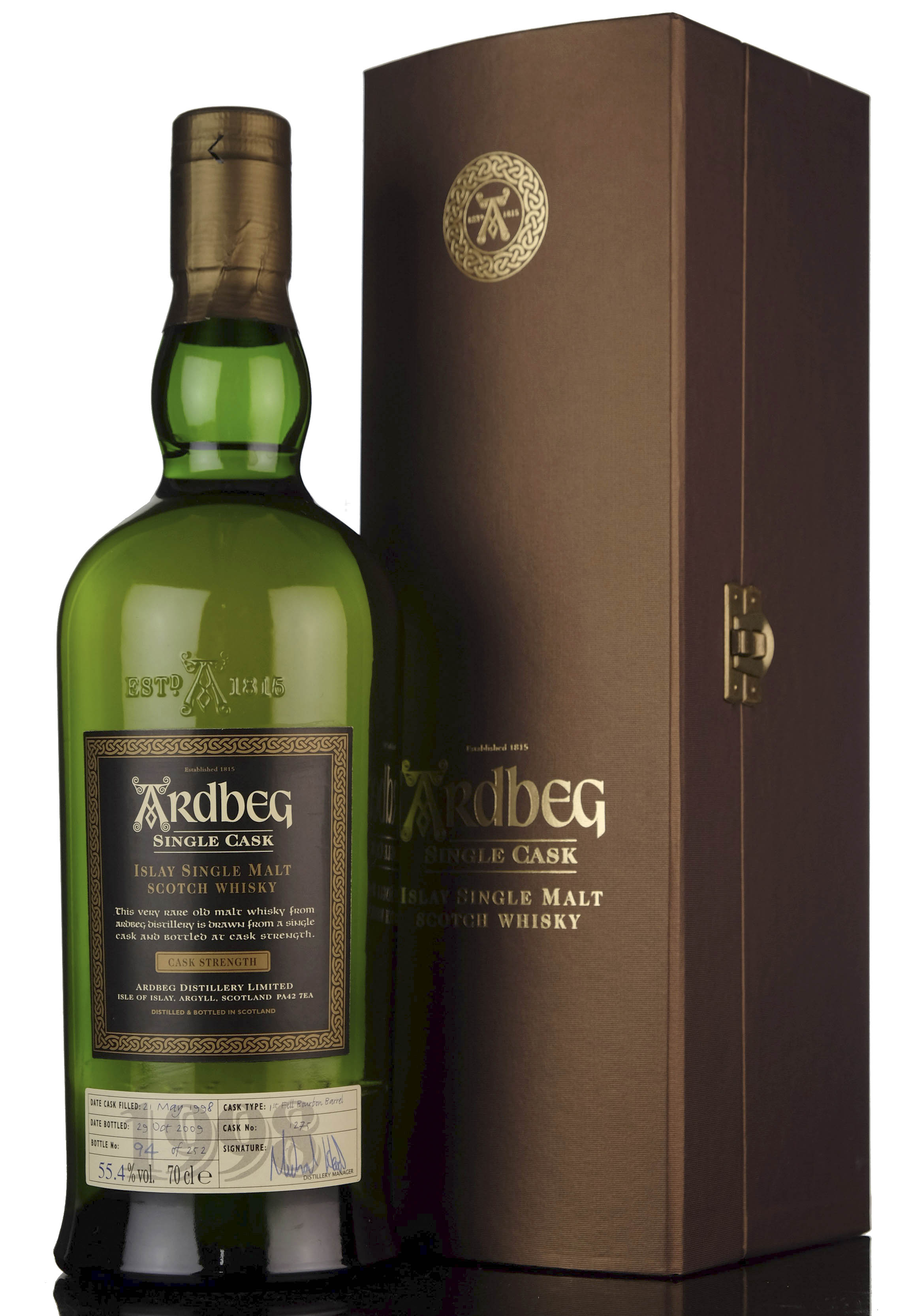 Ardbeg 1998-2009 - Single Cask 1275