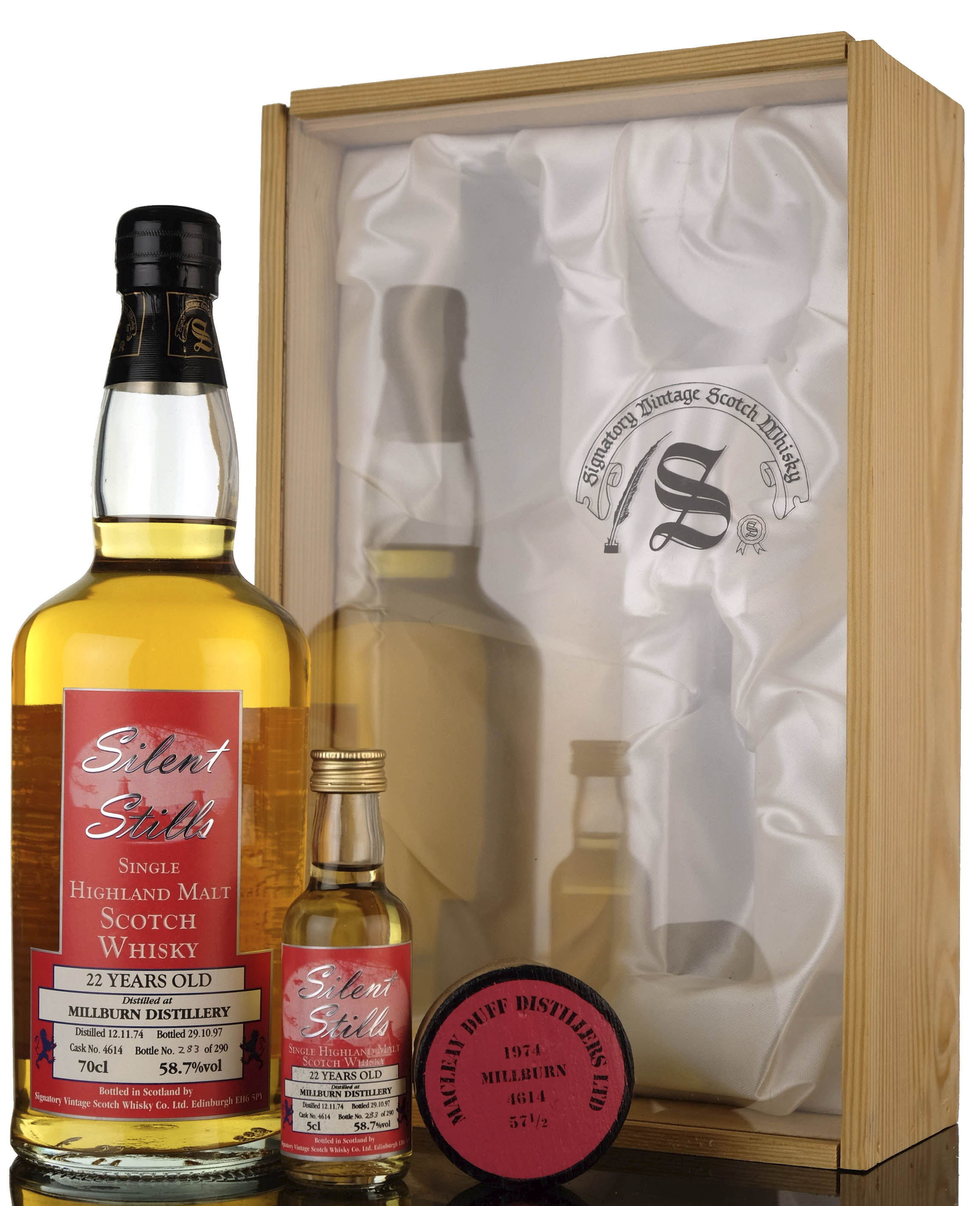 Millburn 1974-1997 - 22 Year Old - Signatory Silent Stills & Miniature