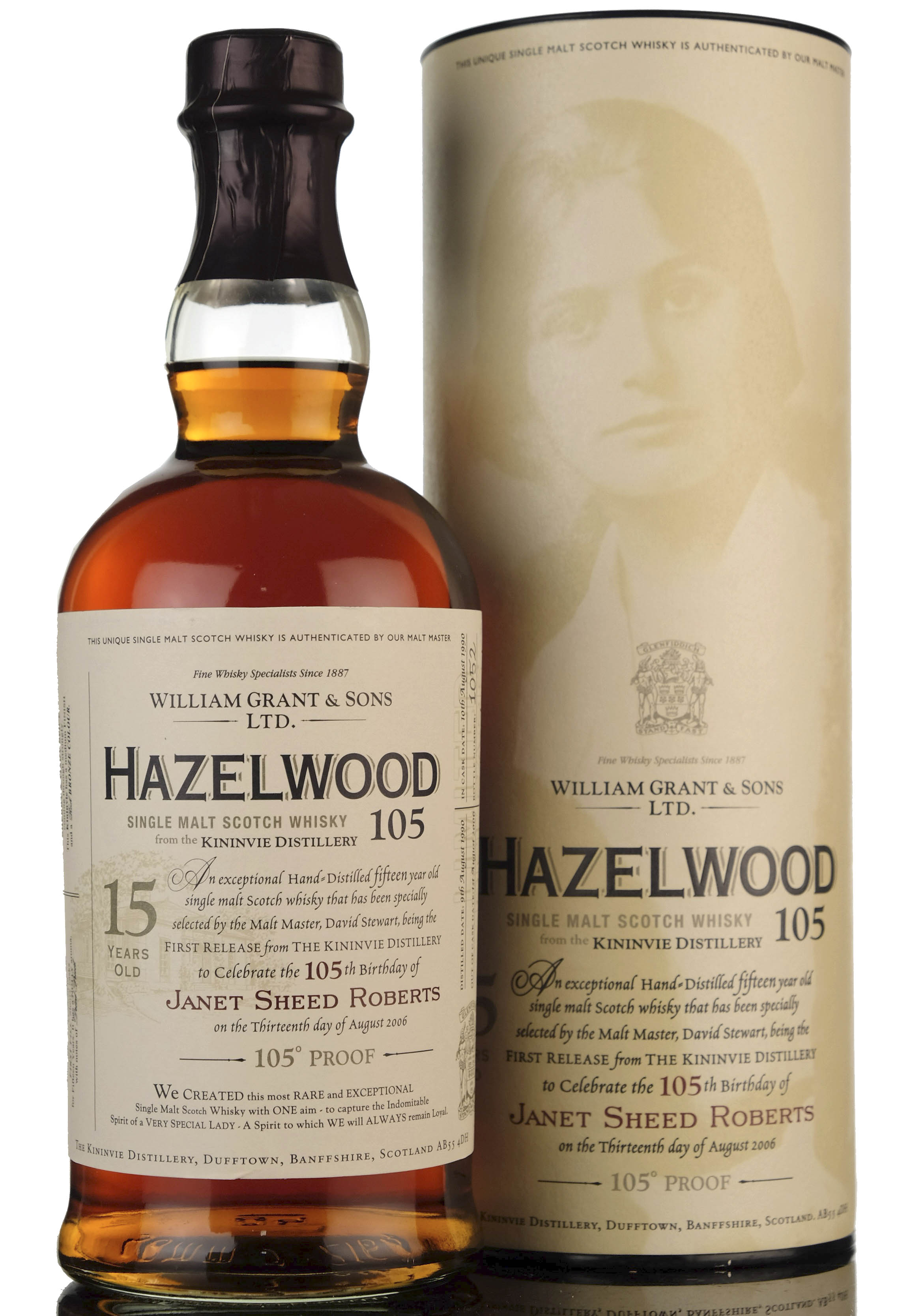 Hazelwood 15 Year Old - 105 Proof