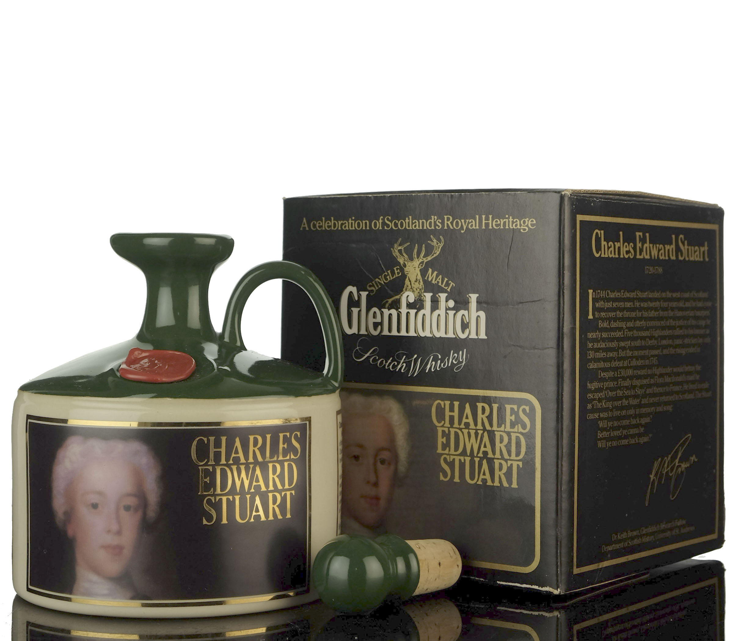 Glenfiddich Charles Edward Stuart - Ceramic Decanter