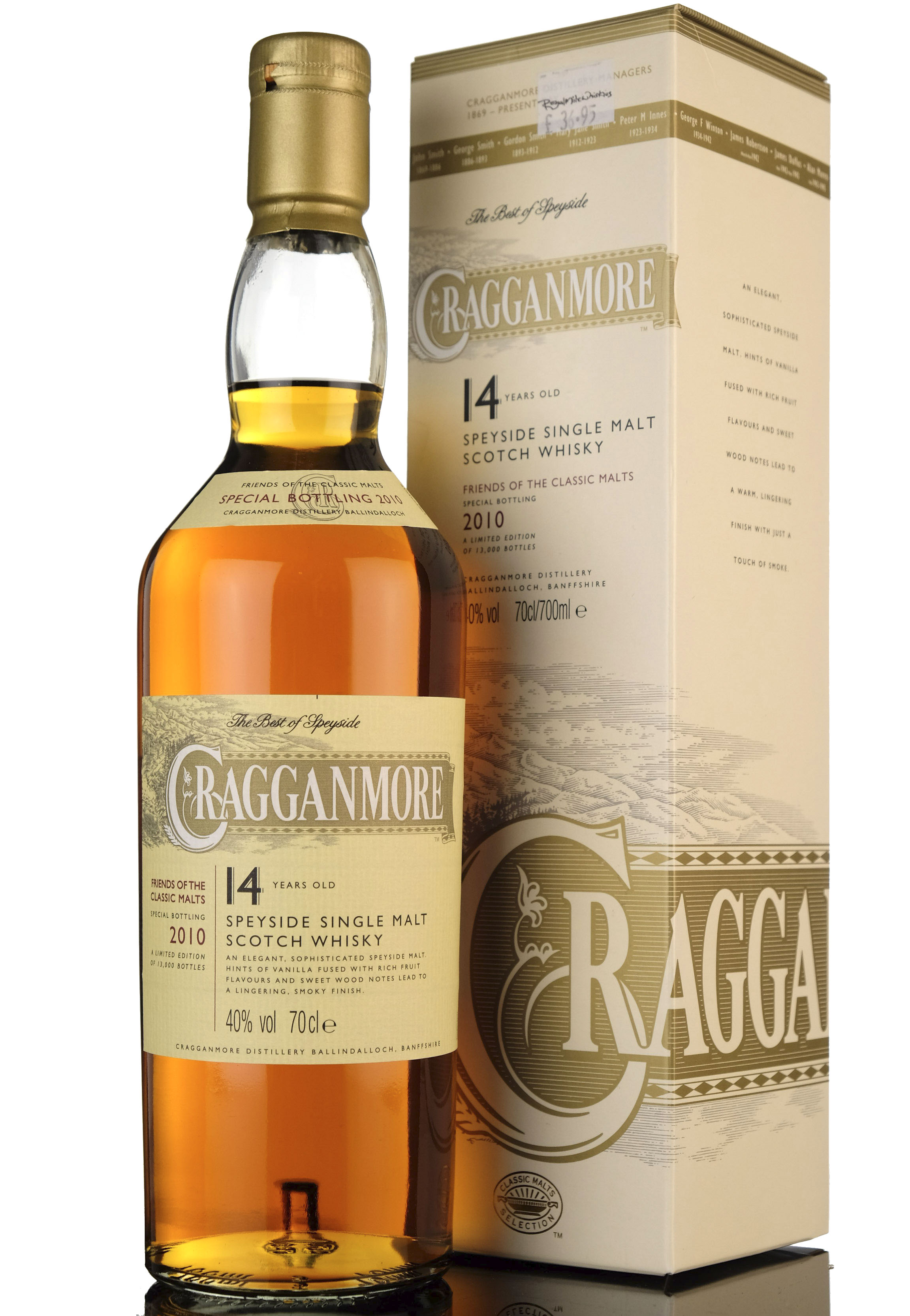 Cragganmore 14 Year Old - Friends Of The Classic Malts