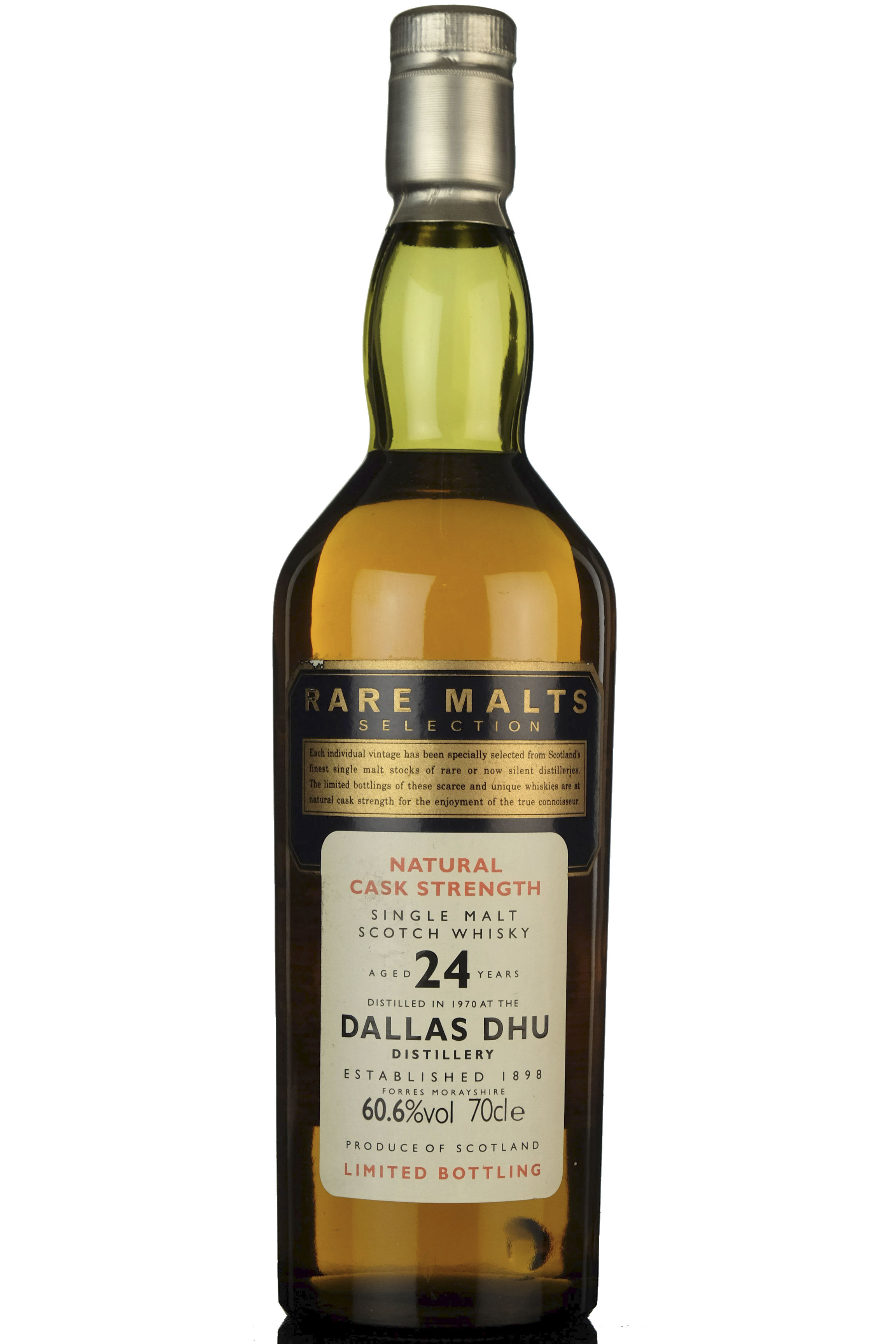 Dallas Dhu 1970 - 24 Year Old - Rare Malts 60.6%