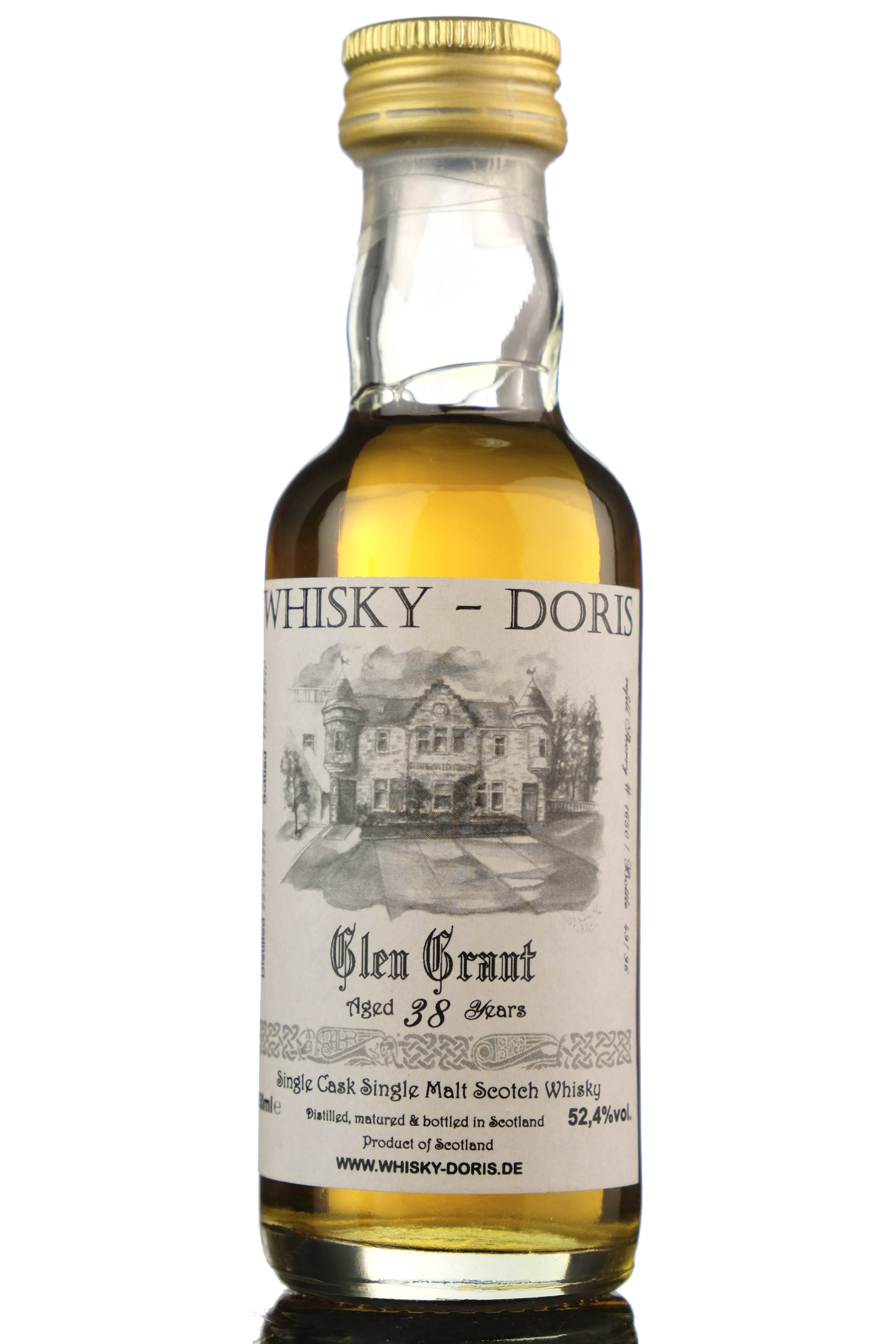 Glen Grant 1972-2010 - Single Cask - Whisky Doris Miniature
