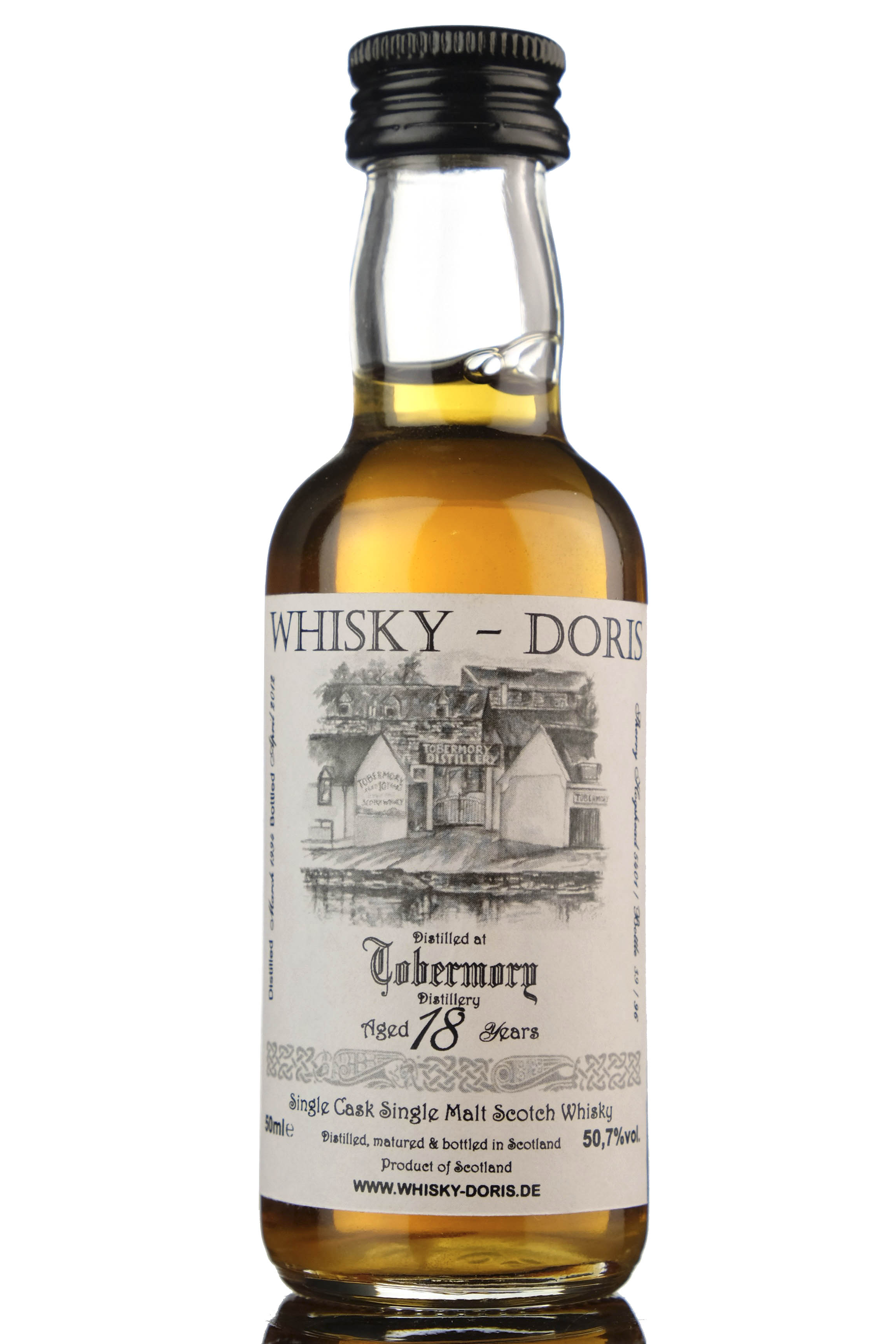 Tobermory 1994-2012 - Single Cask - Whisky Doris Miniature