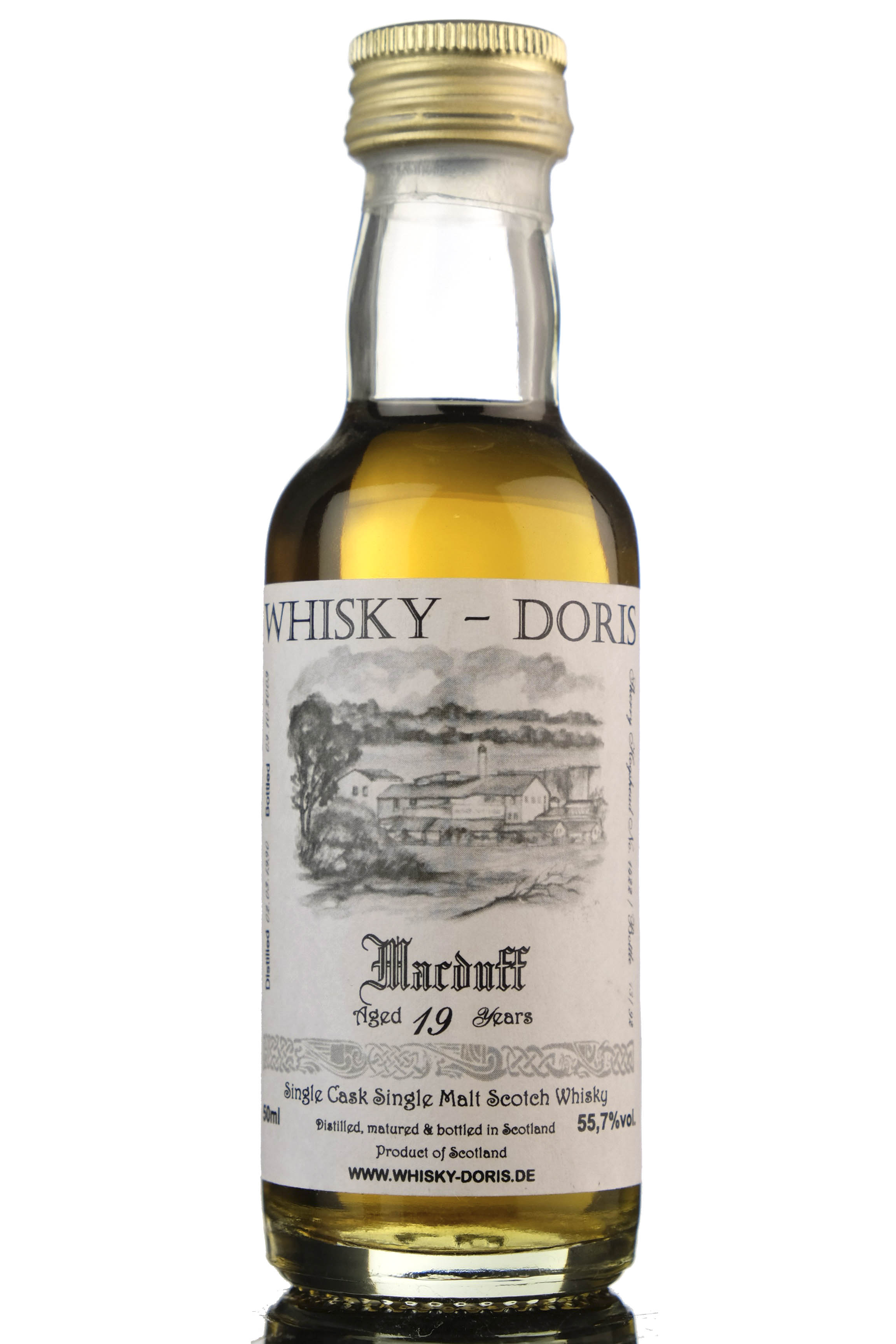 Macduff 1990-2009 - Single Cask - Whisky Doris Miniature