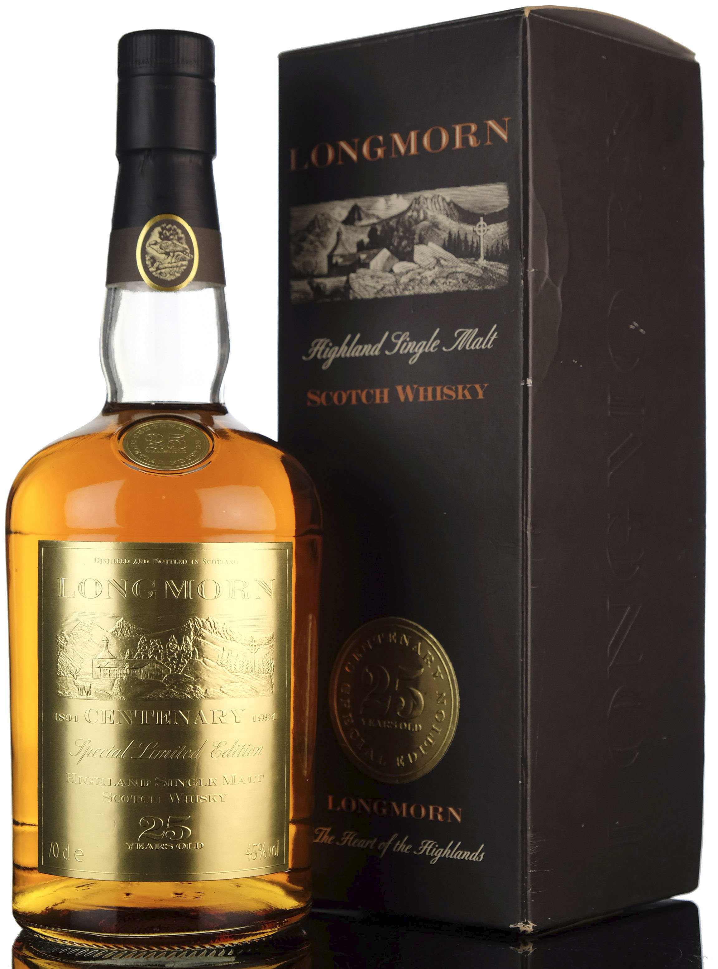 Longmorn 25 Year Old - Centenary 1894-1994 - 1994 Release