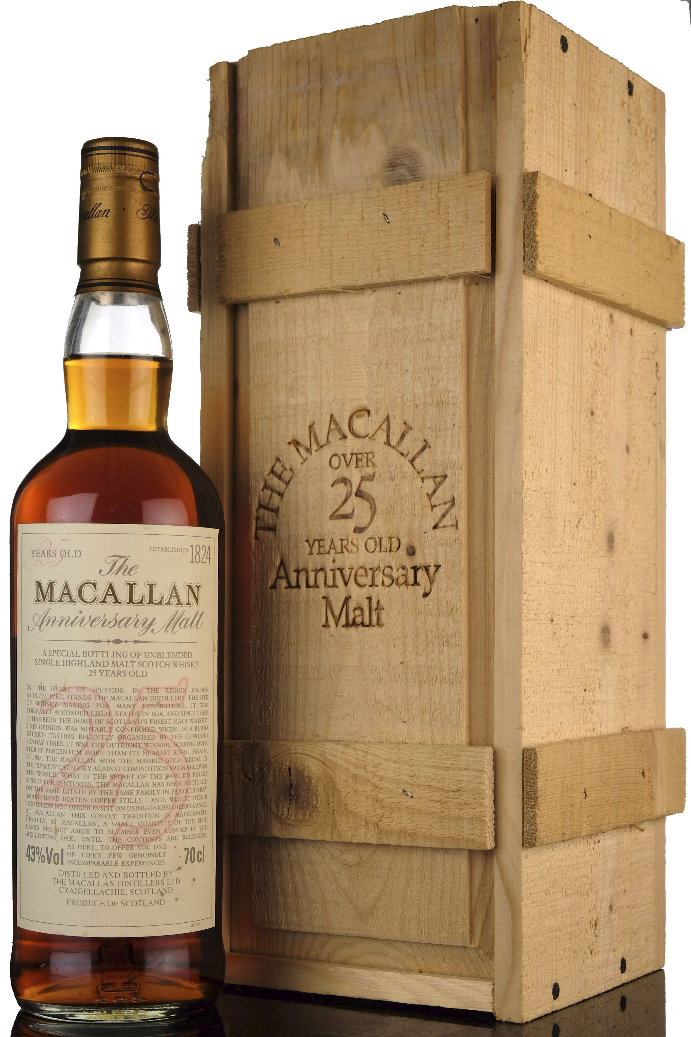 Macallan 25 Year Old - Anniversary Malt