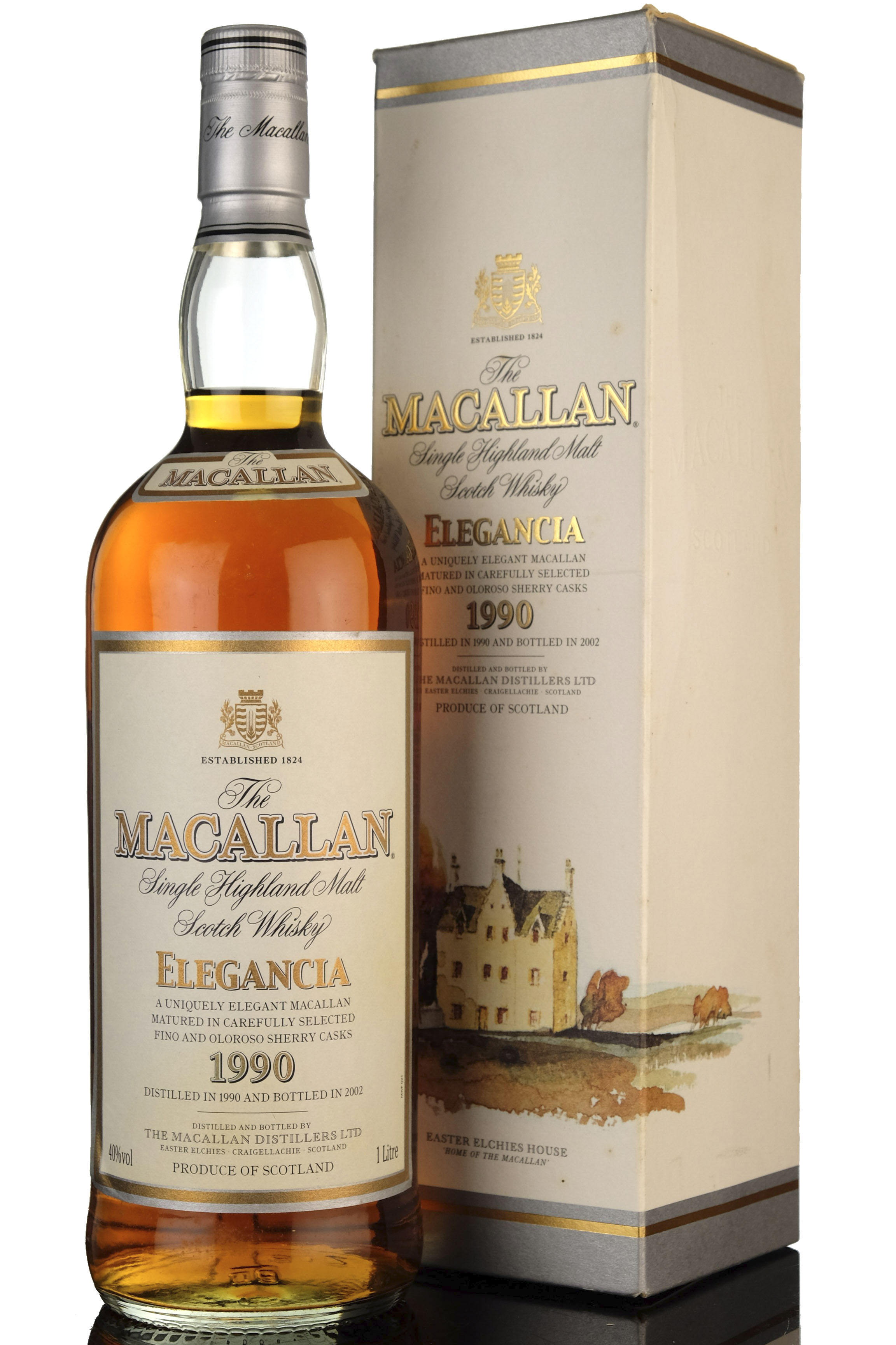 Macallan 1990-2002 - Elegancia - 1 Litre