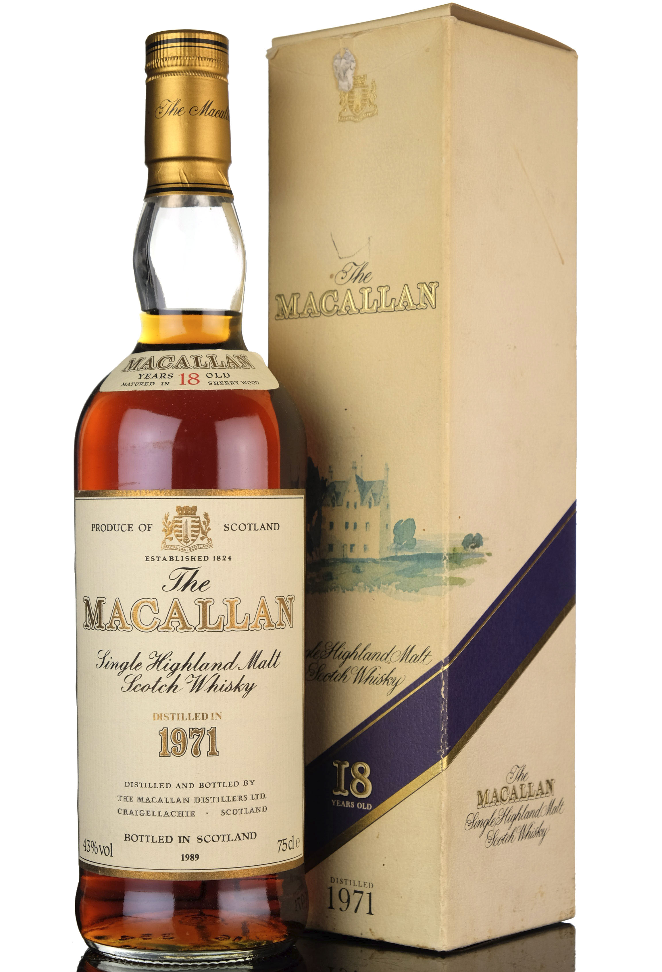 Macallan 1971-1989 - 18 Year Old