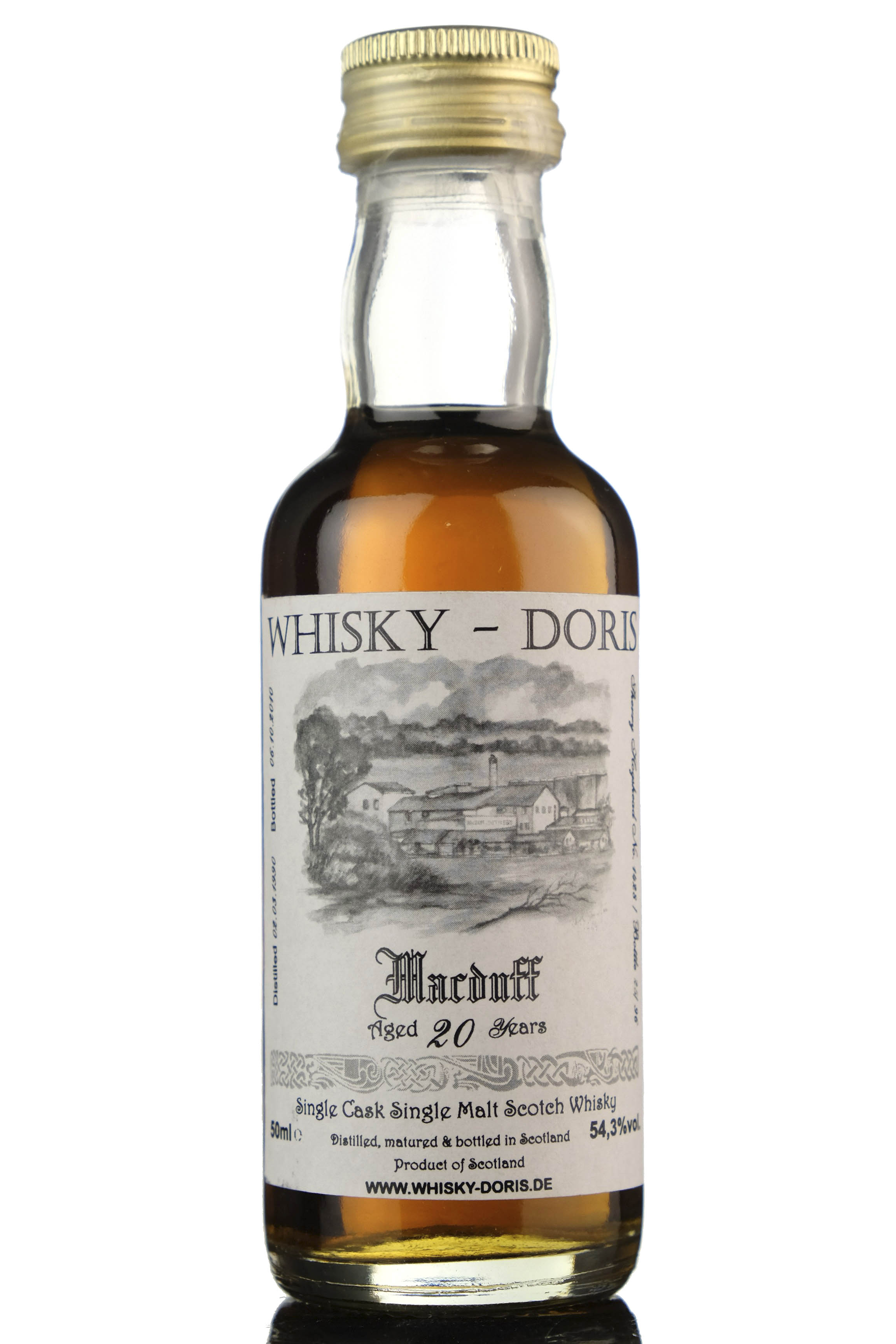 Macduff 1990-2010 - Single Cask - Whisky Doris Miniature
