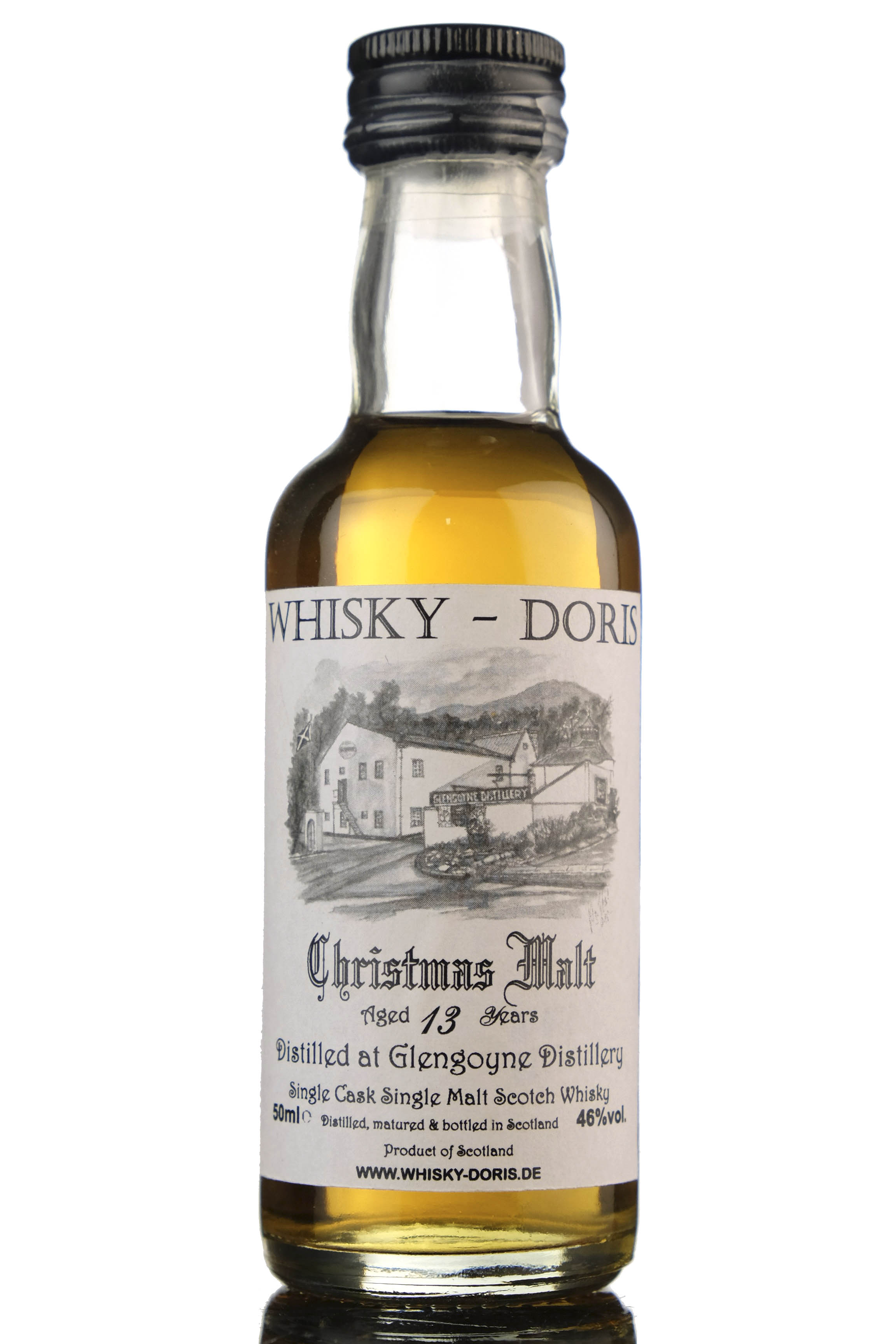 Glengoyne Christmas Malt - Single Cask - Whisky Doris Miniature