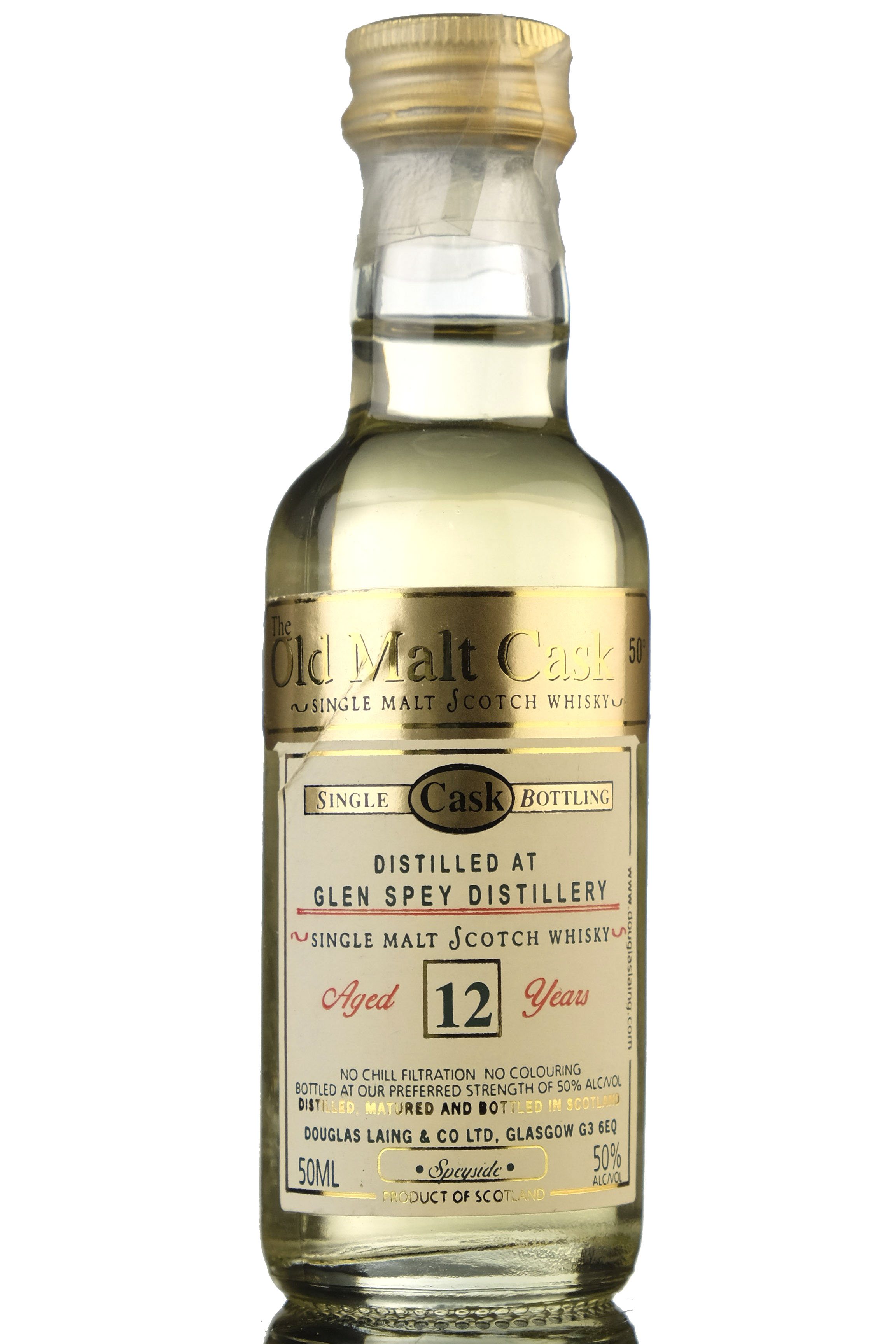 Glen Spey 12 Year Old - Douglas Laing Old Malt Cask Miniature