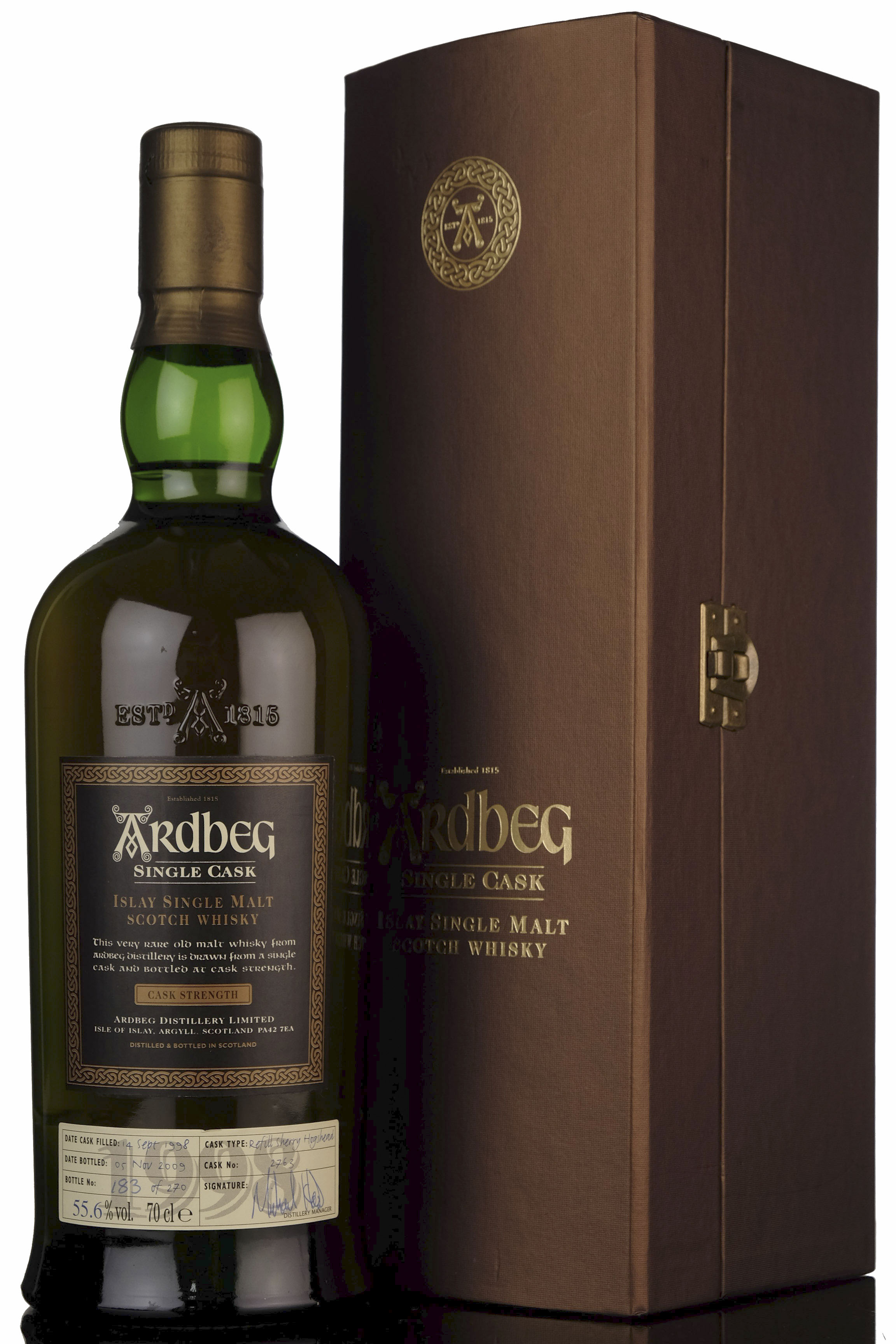 Ardbeg 1998-2009 - Single Cask 2763