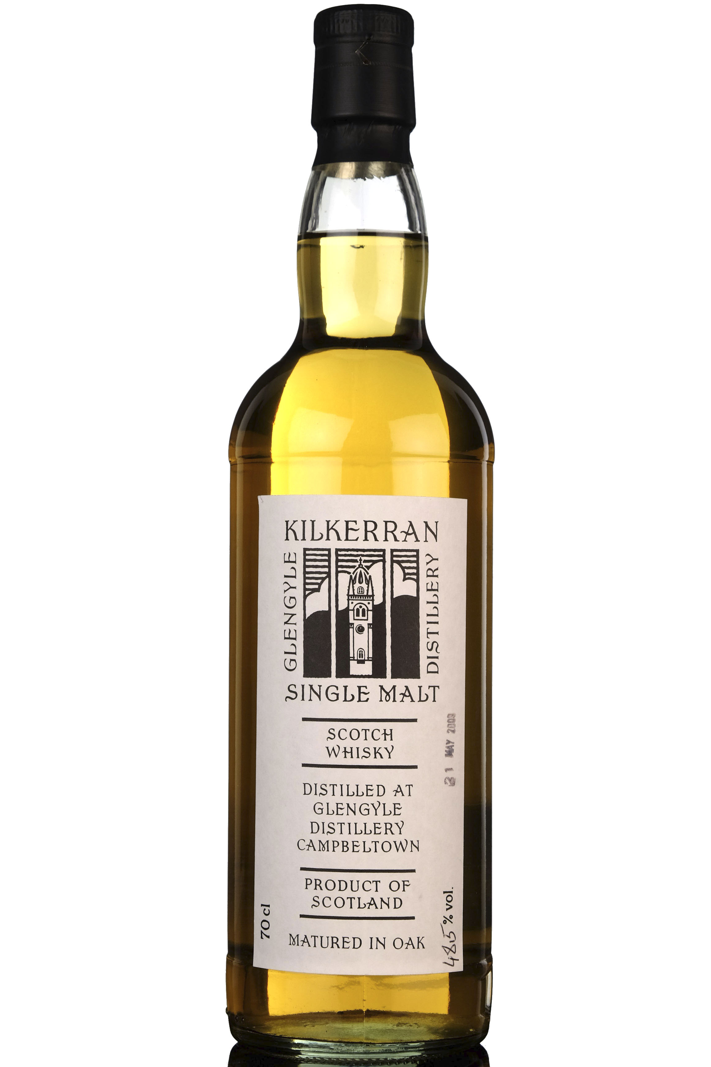 Kilkerran Bottled 2009 Bourbon Cask